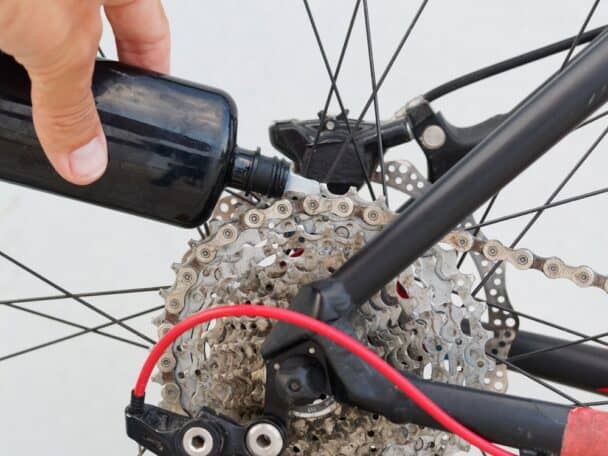 sewing machine oil bike chain