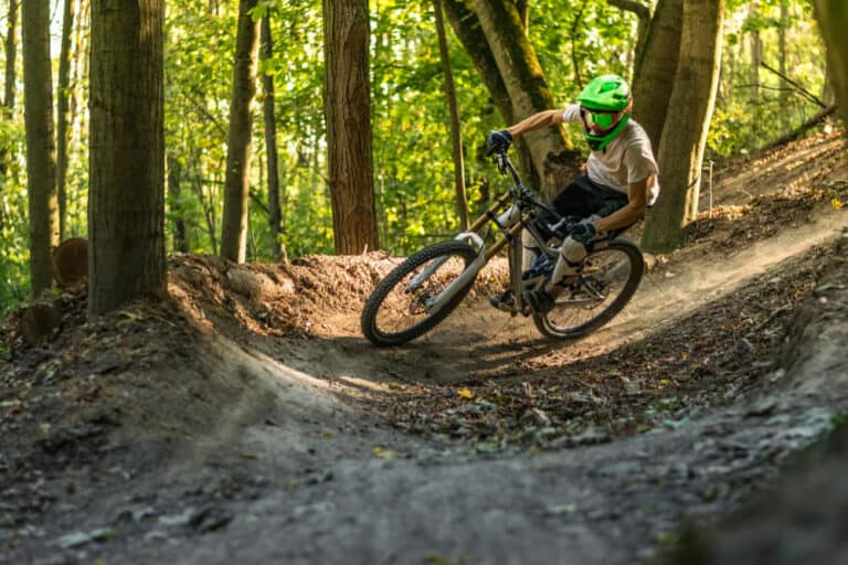 Whistler bike park trail