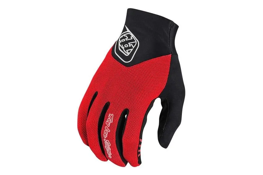Troy Lee Designs Ace 2.0 Gloves Solid Red.