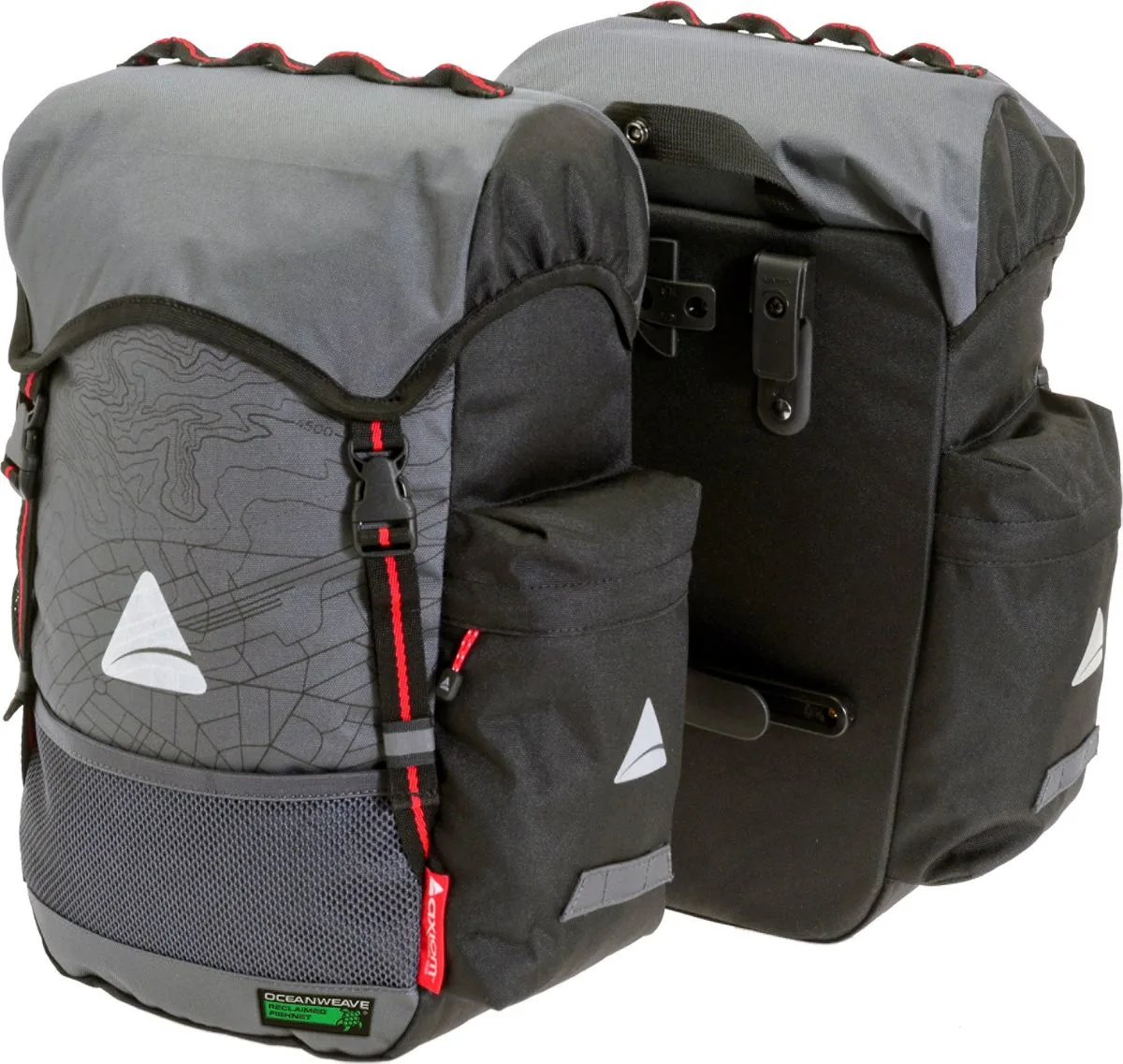 Axiom Cycling Gear Seymour Oceanweave P35+ Panniers - Pair.