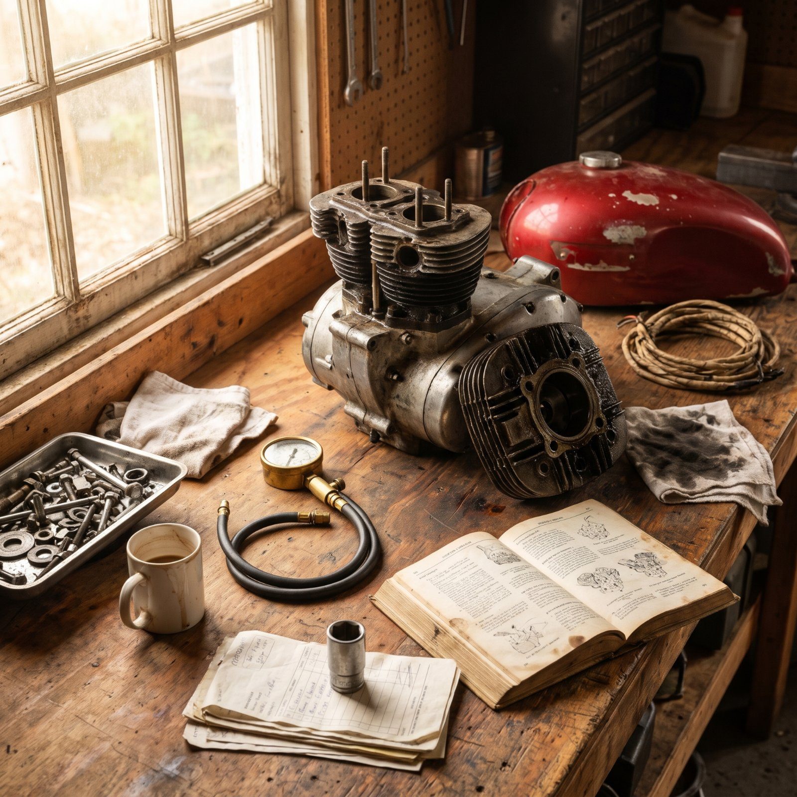 14 Ways Restoring an Old Motorcycle Is Surprisingly Similar to Trying to Save a Failing Marriage