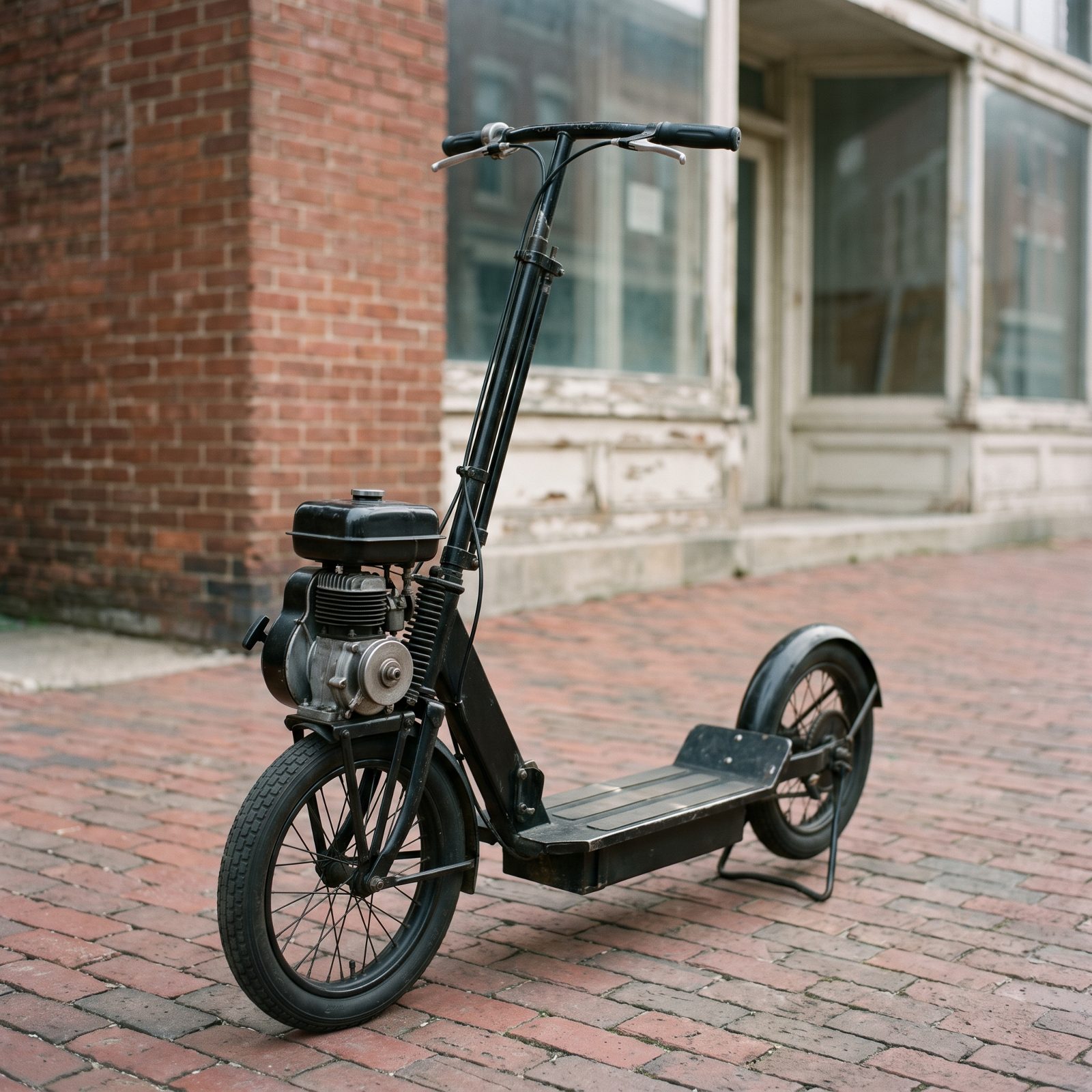 The 1915 Autoped Folded a Gasoline Engine Into a Standing Scooter