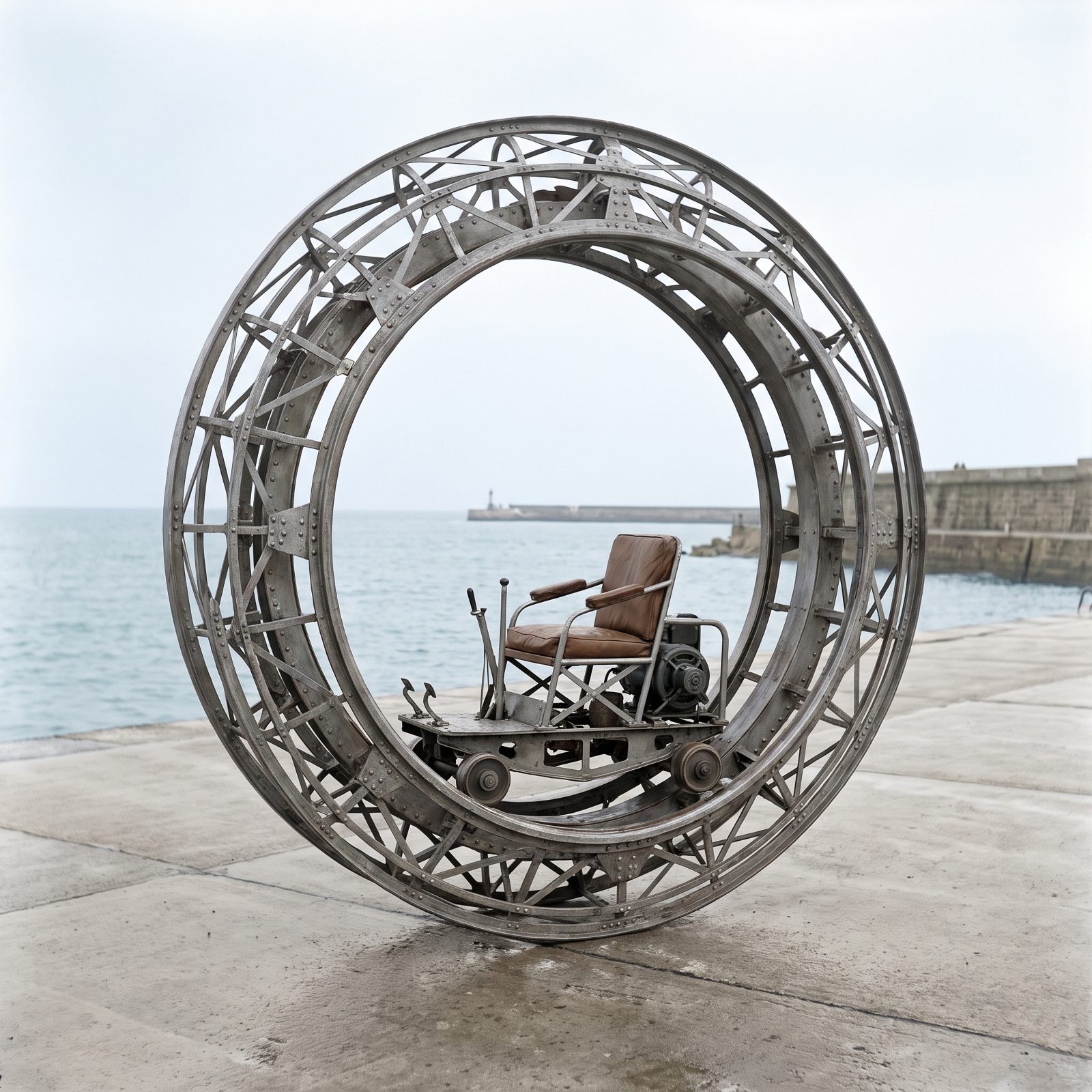 The 1932 Dynasphere Put Its Driver Inside One Giant Wheel