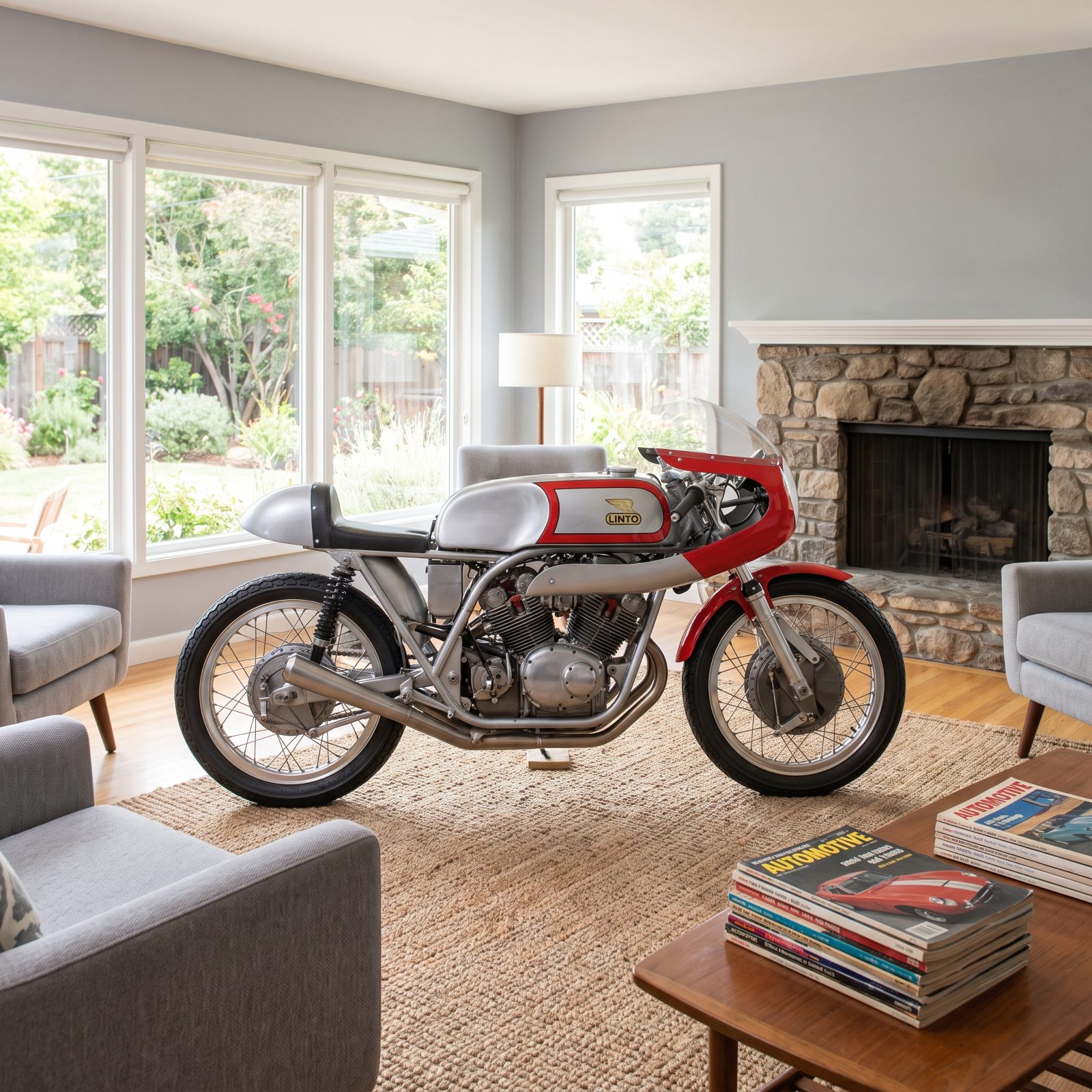 1969 Linto 500 GP: Two Aermacchi Singles Made Into One Twin