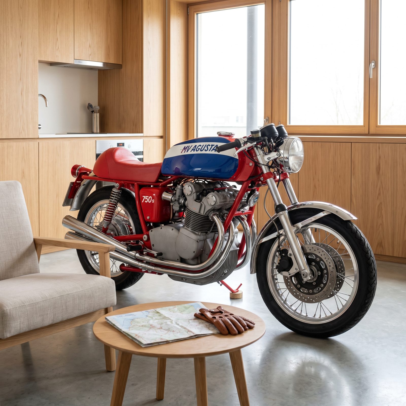 1970 MV Agusta 750S, The Hand-Built Shaft-Drive Four