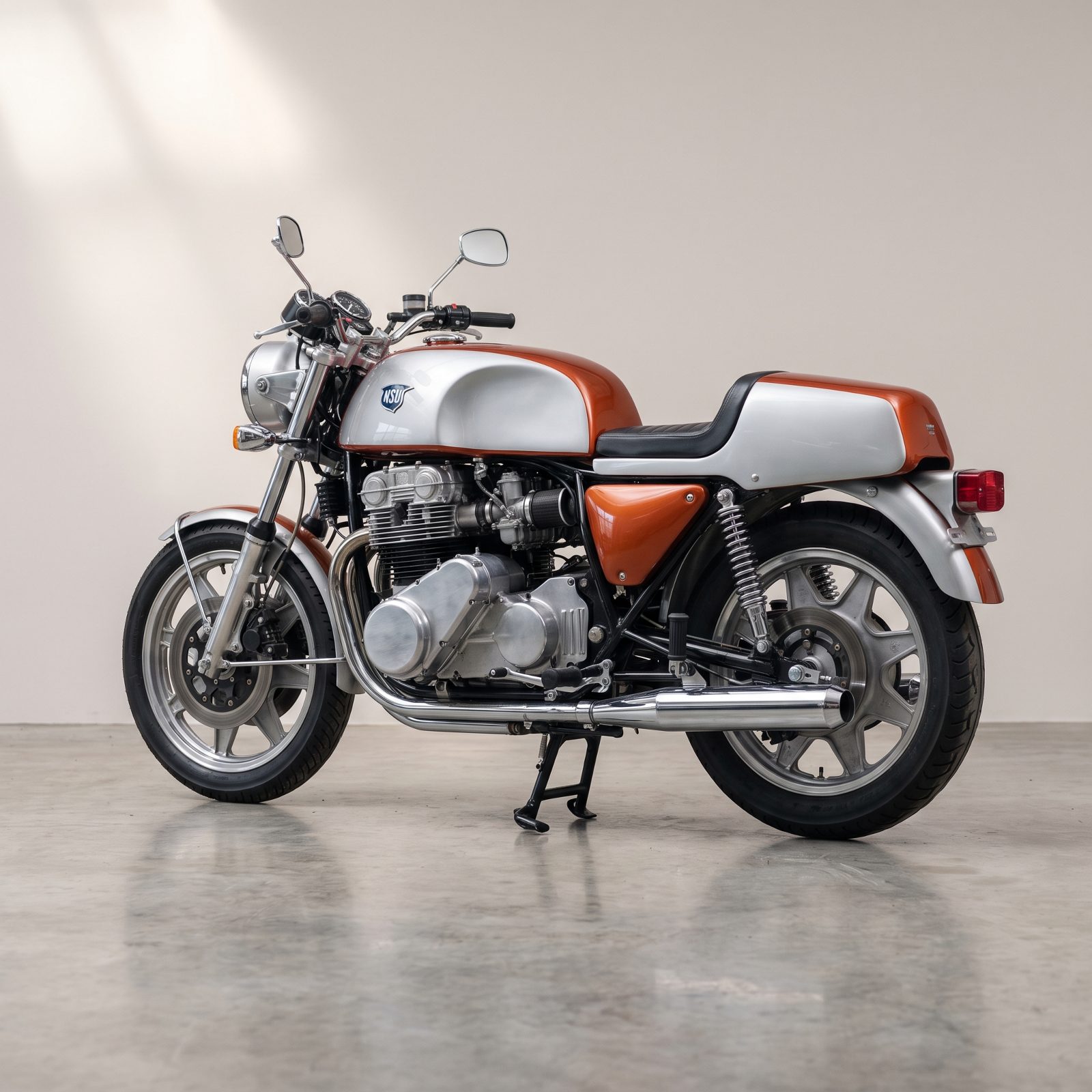 1973 Münch Mammut TTS-E: A Car Engine in a Motorcycle Frame