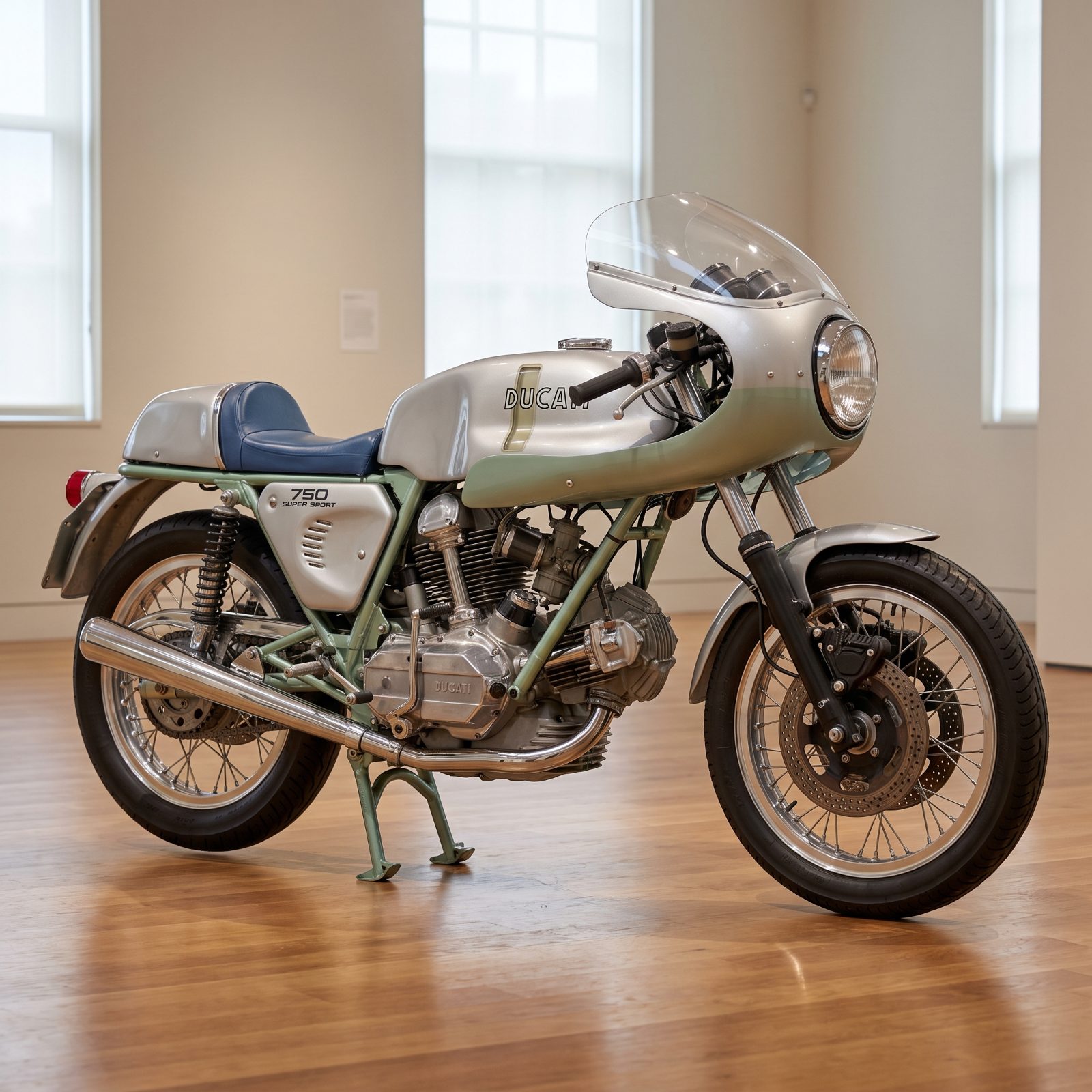 1974 Ducati 750 Super Sport Green Frame: The Blue-Chip Bevel Ducati