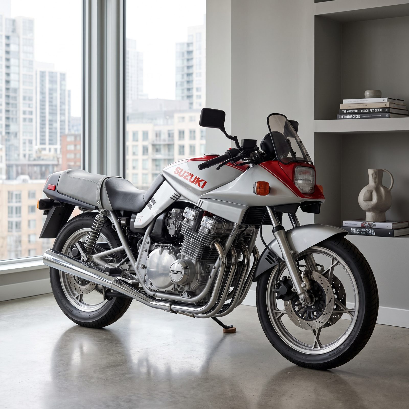 1982 Suzuki GSX1100S Katana, The Silver Wedge That Rewrote Styling