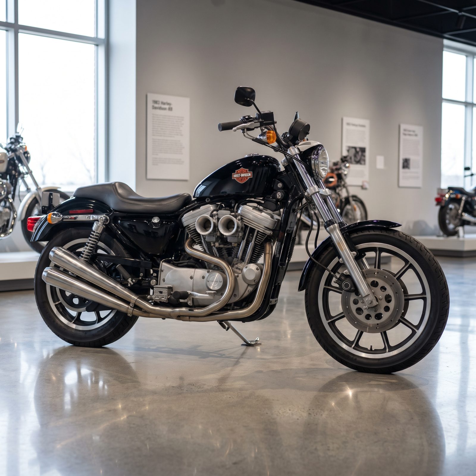 1983 Harley-Davidson XR1000, Sportster Bodywork With XR-Inspired Cylinder Heads