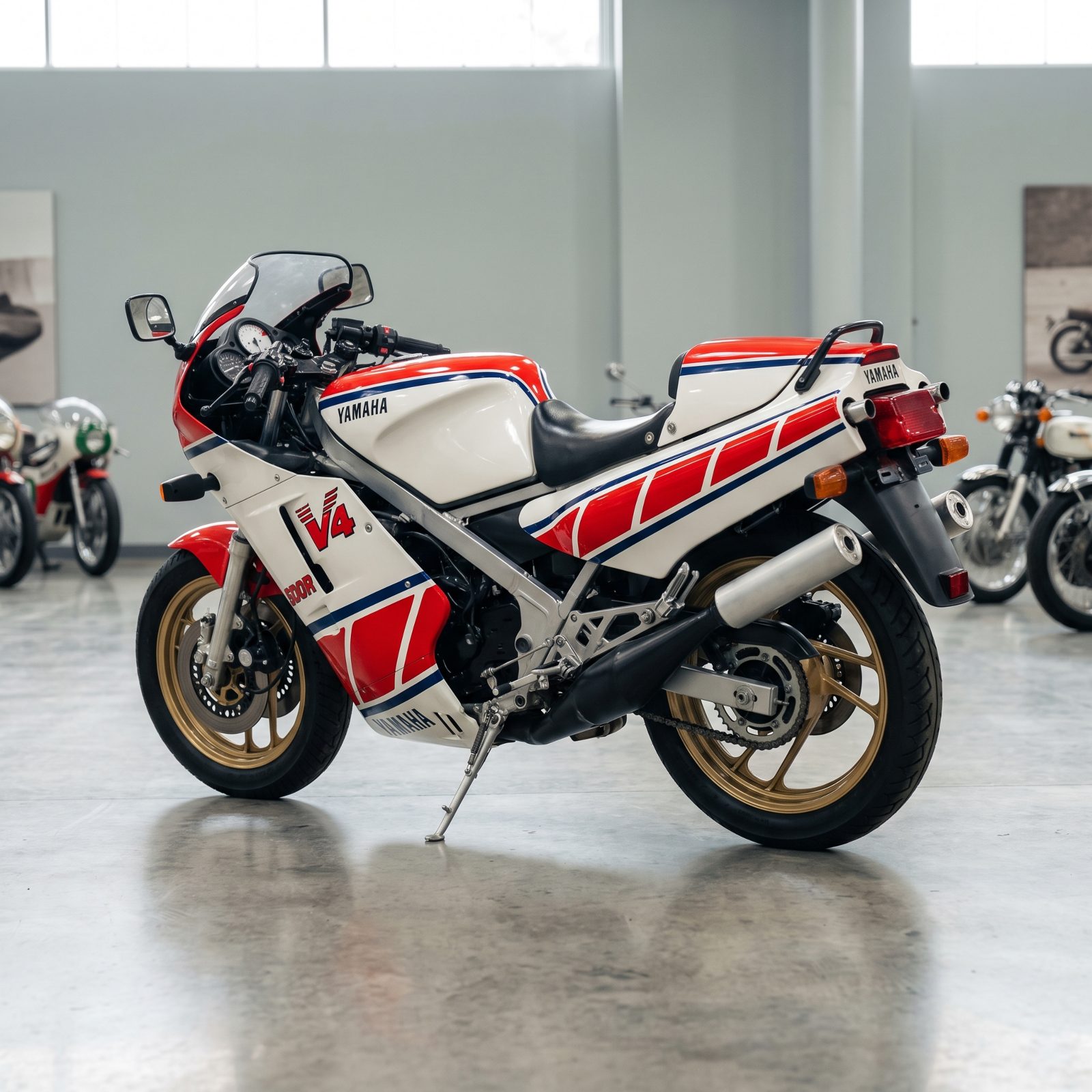 1984 Yamaha RZV500R, The Aluminum-Framed Japanese-Market V4 Two-Stroke
