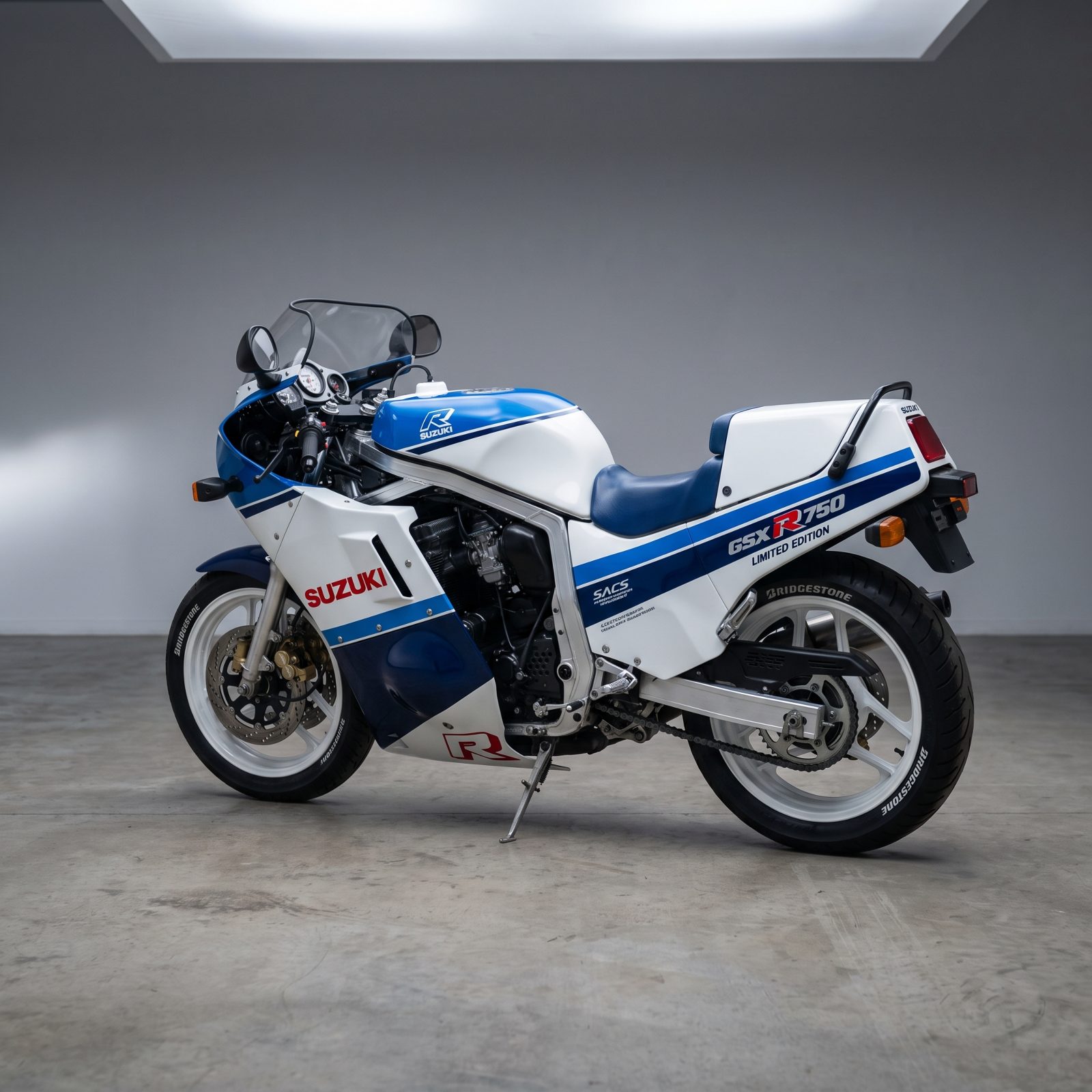 1986 Suzuki GSX-R750 Limited Edition, Dry Clutch and Solo Seat