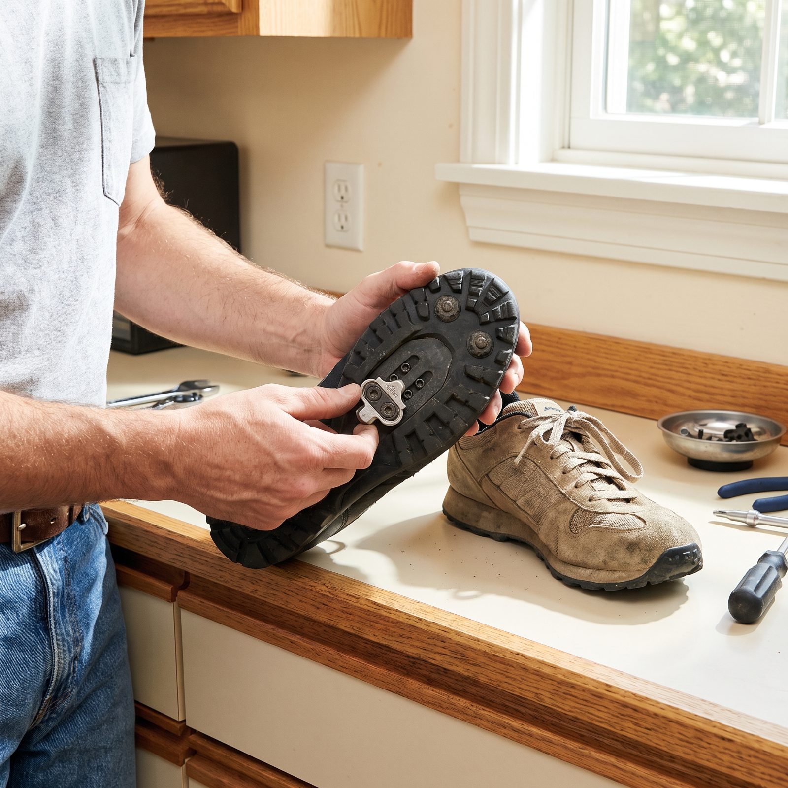 Allowing Shoe Tread to Block a Cleat's Intended Float