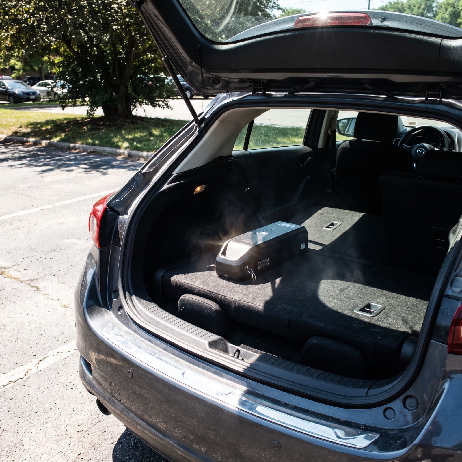 A Battery Should Not Be Left Baking in a Parked Vehicle