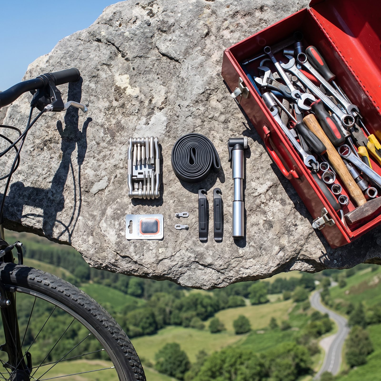 Carry a Route-Sized Repair Kit Instead of the Entire Workshop