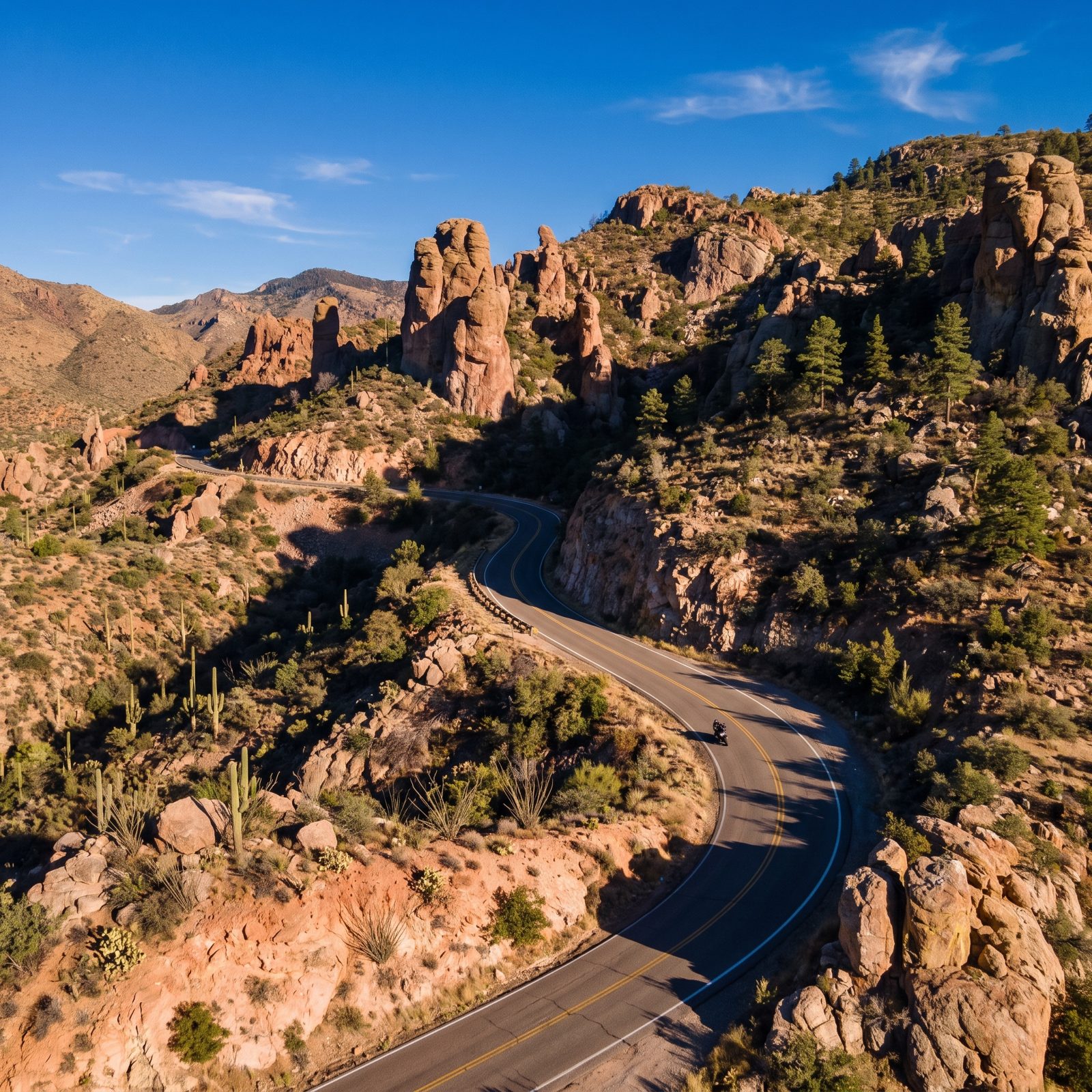 Catalina Highway From Tucson to Mount Lemmon, Arizona