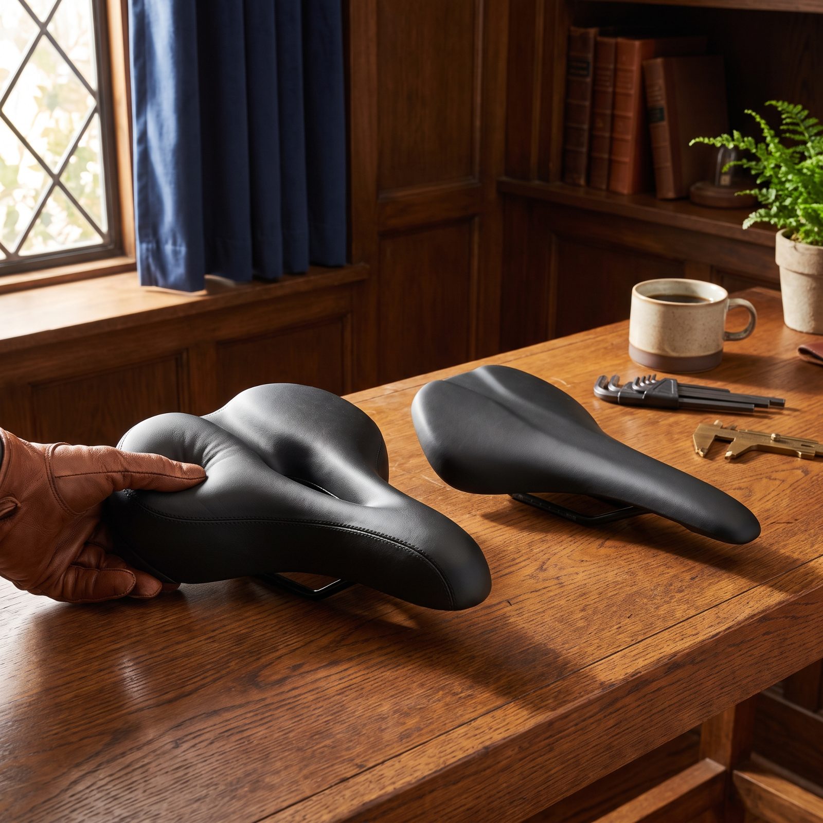 Choosing a Deeply Padded Saddle That Sinks Under Load