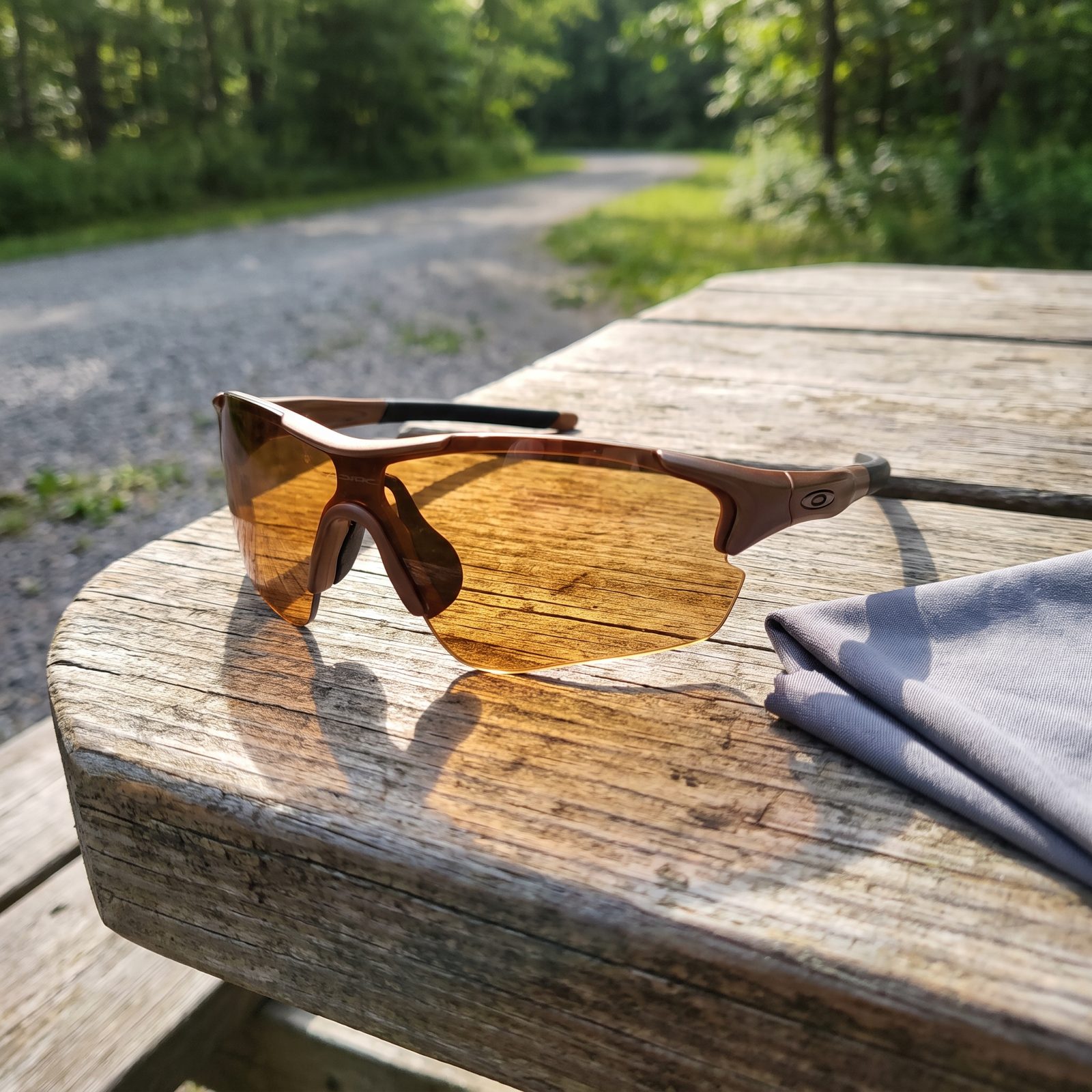 Clean Eyewear Before Riding to Spot the Smoothest Line