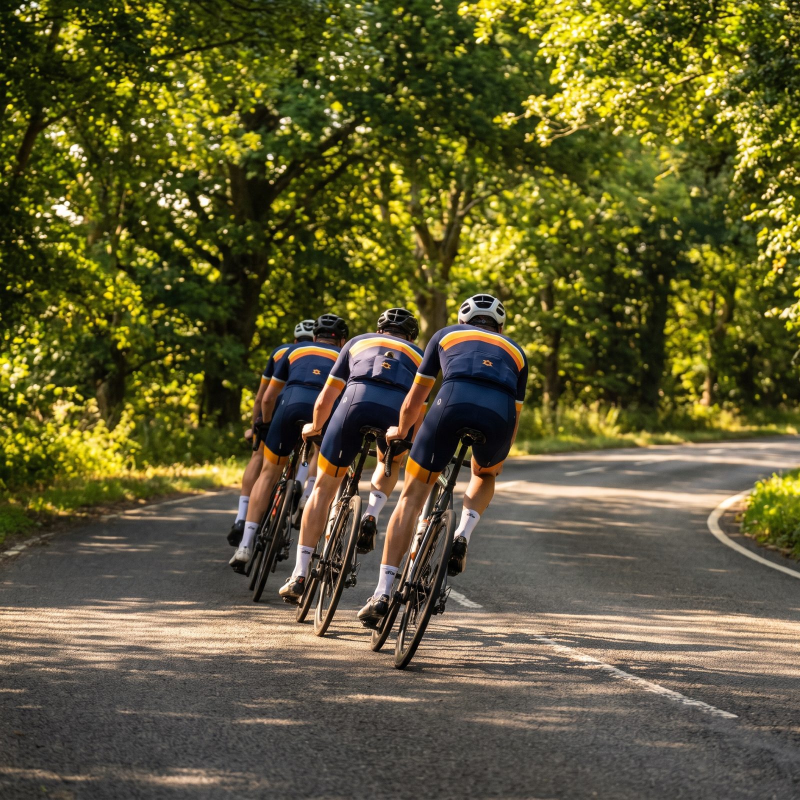 Close Group-Ride Gaps Before Corners, Not After Them