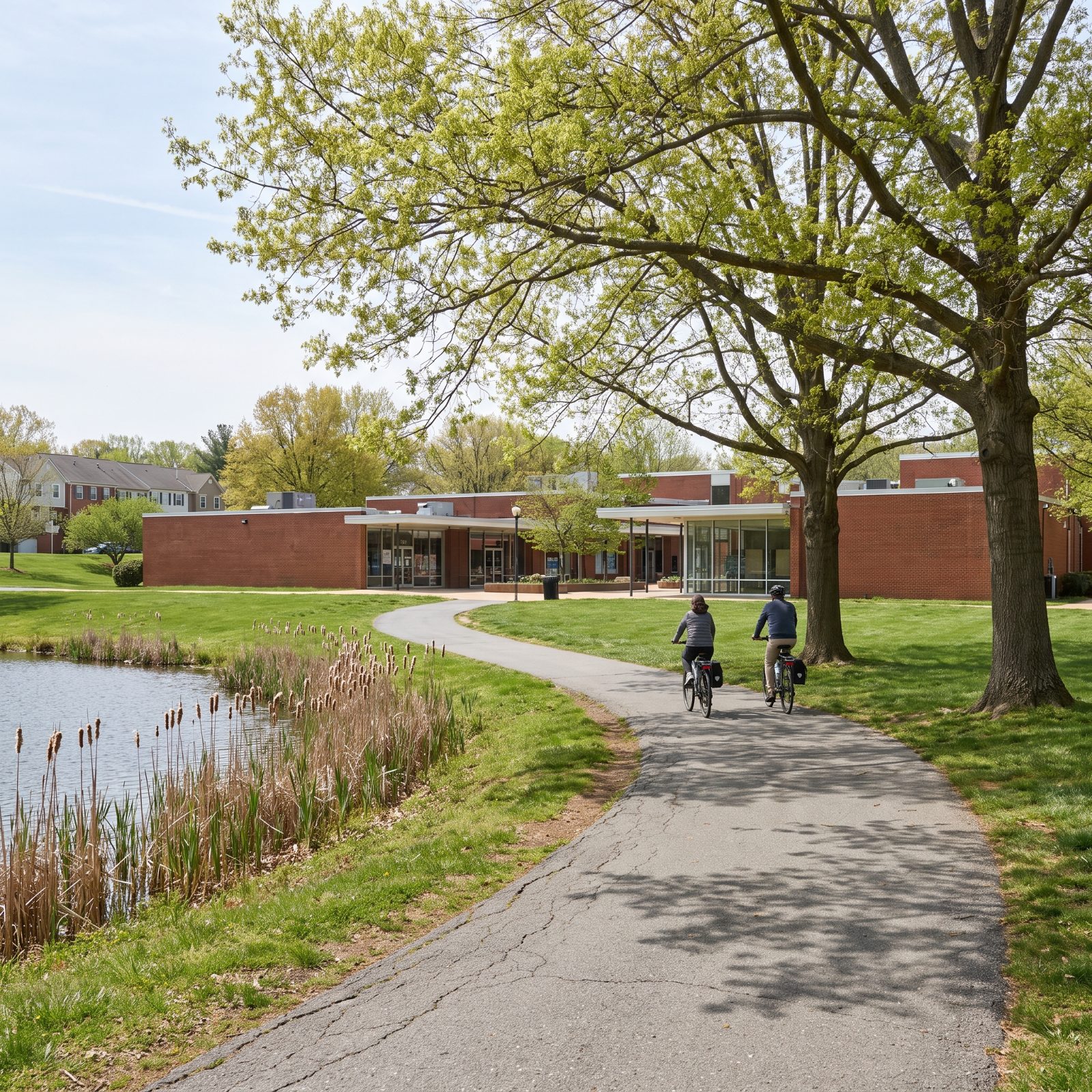 Columbia, Maryland, Village Pathways Built Into the Original Plan