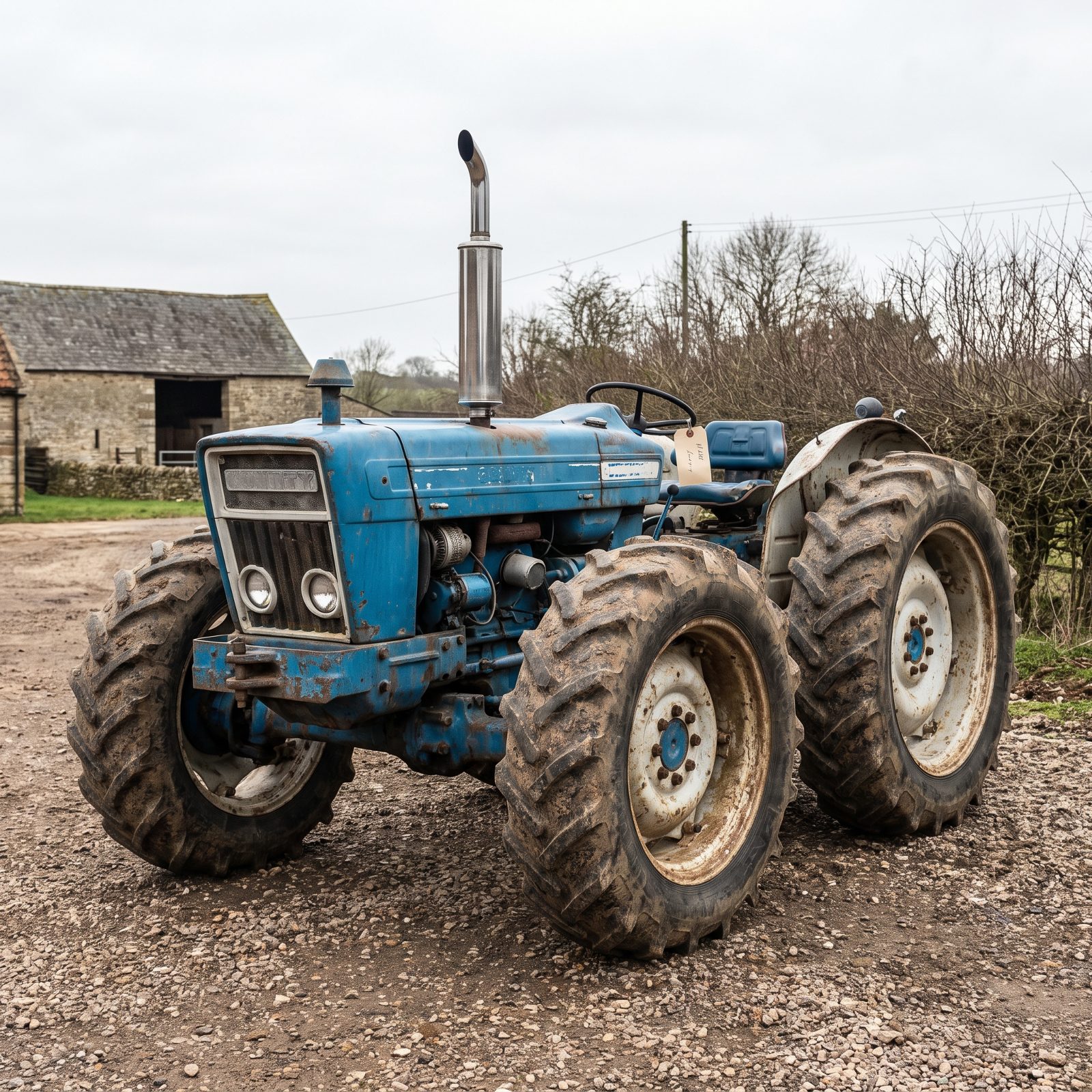 County 1474, The British Four-Wheel-Drive With Four Matching Wheels