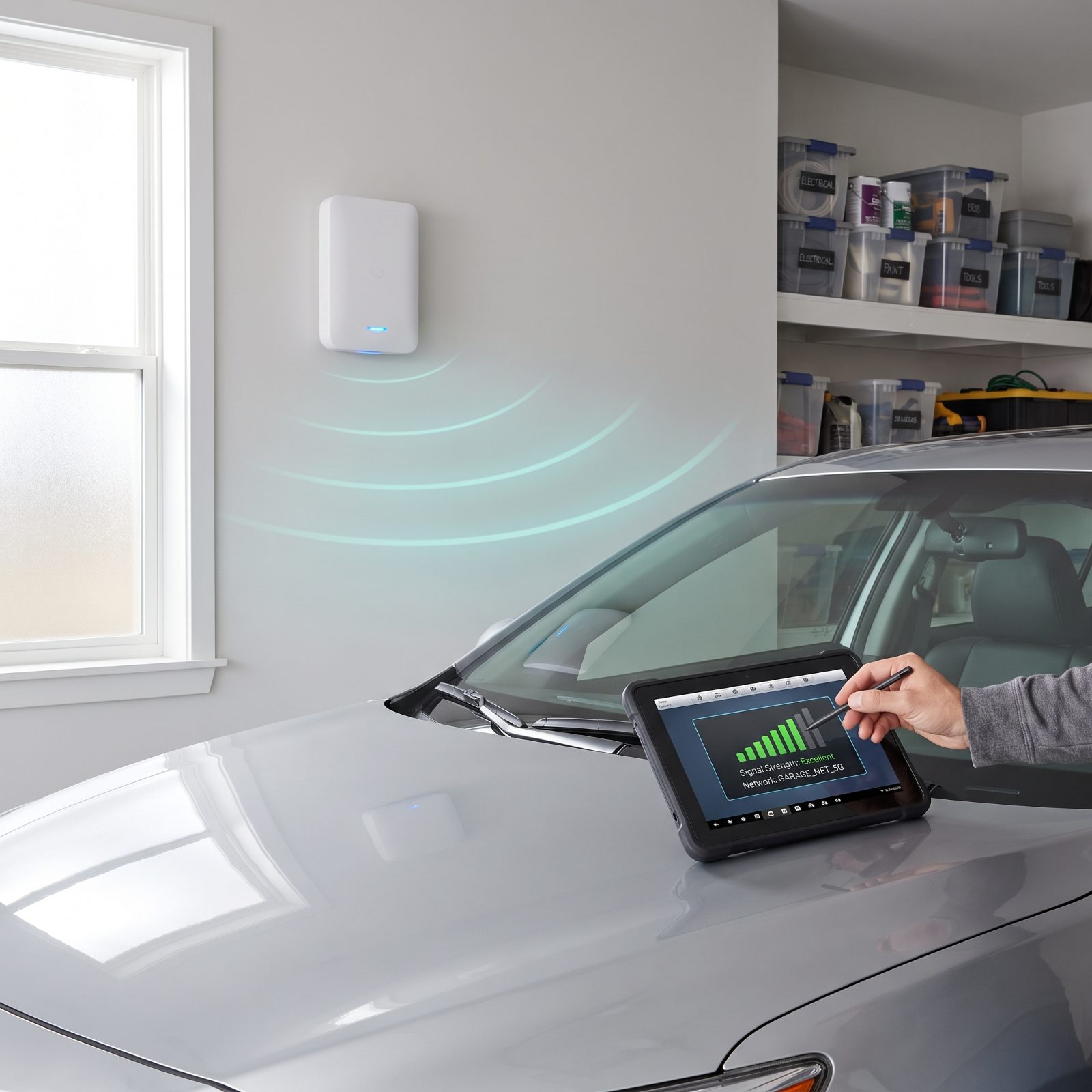 Dedicated Garage Wi-Fi Access Point