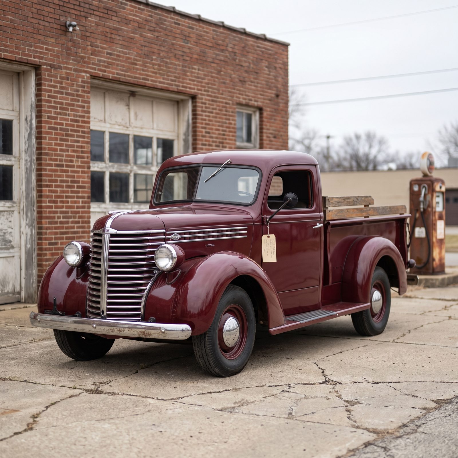 Diamond T 201 Pickup, The Work Truck With Art Deco Jewelry