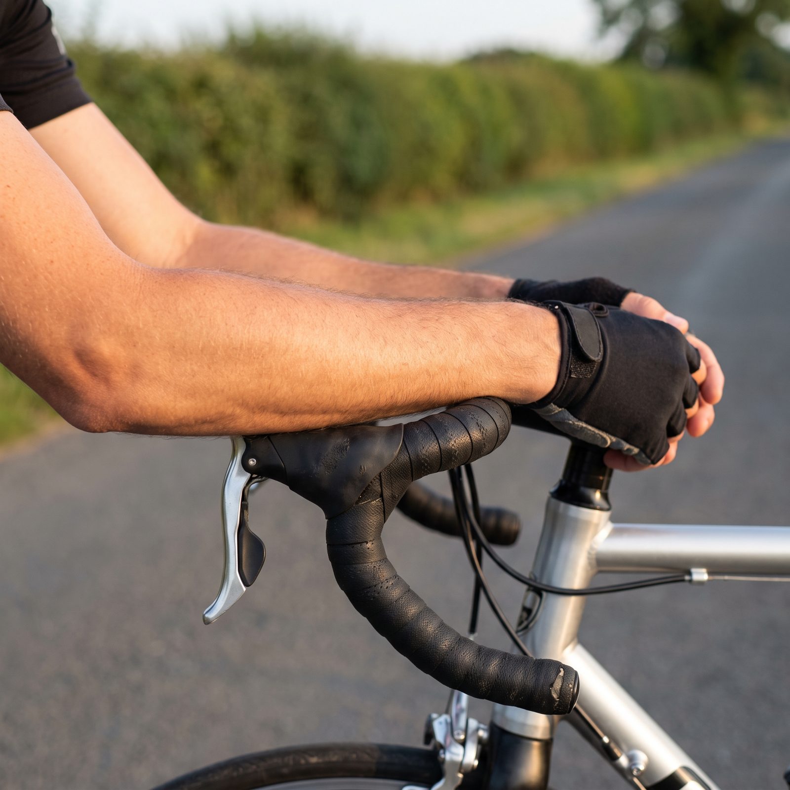 Drop the Forearms Toward Horizontal on the Hoods
