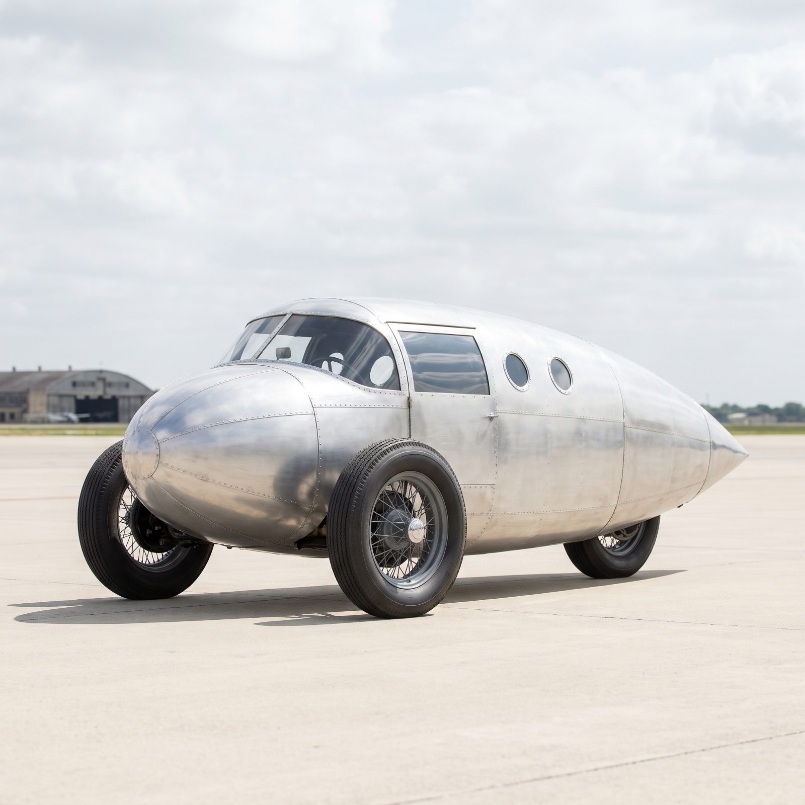 The Dymaxion Car Used Three Wheels and Rear-Wheel Steering