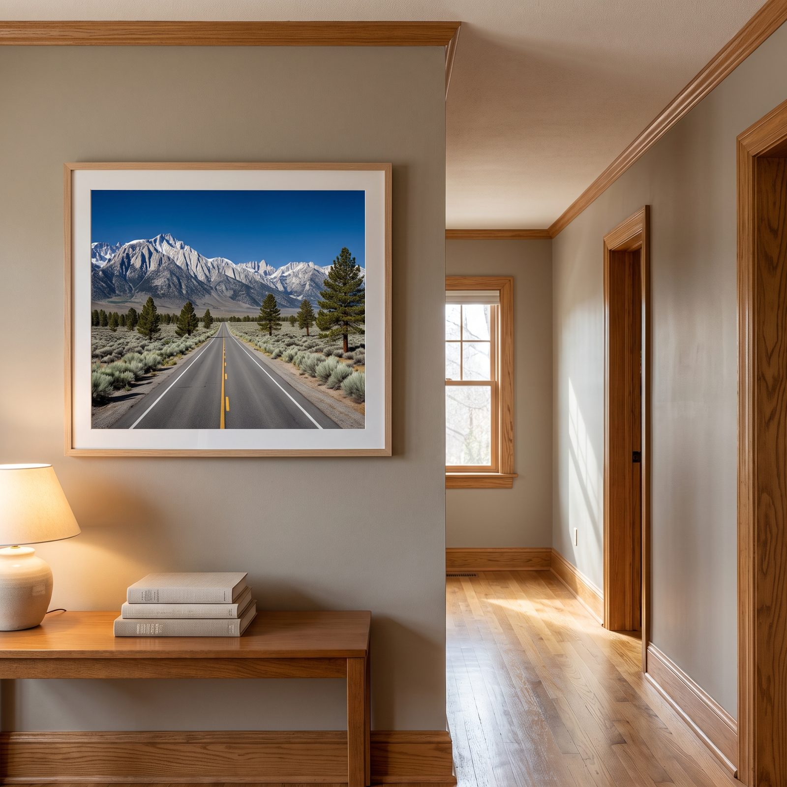 Eastern Sierra Scenic Byway Along U.S. Route 395, California