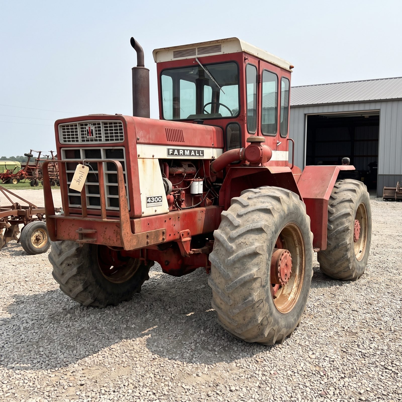 Farmall 4300: International's Articulated Beast With Hough Muscle
