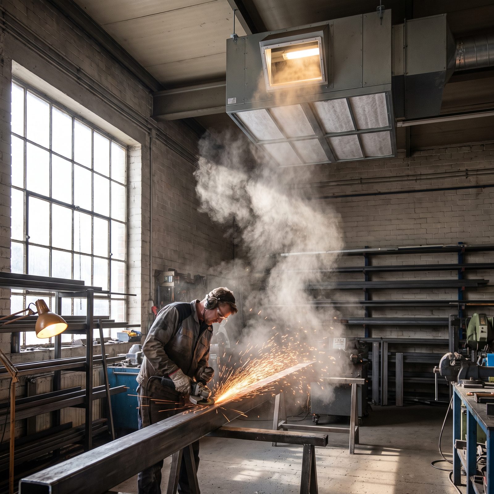 Fine-Dust Air Filtration for When You Sand, Grind, or Cut
