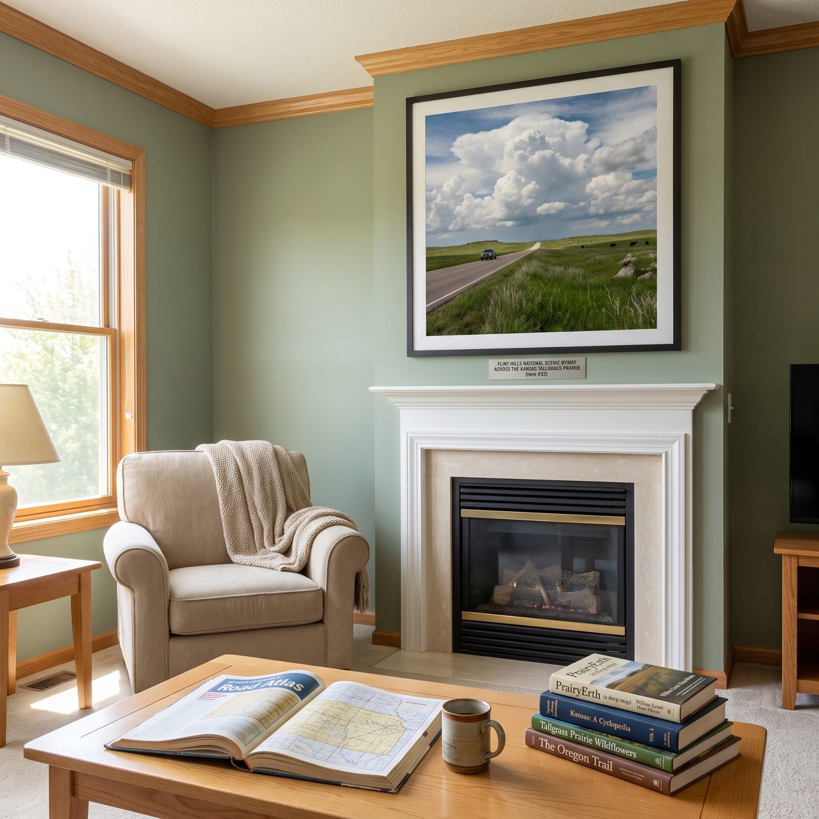 Flint Hills National Scenic Byway Across the Kansas Tallgrass Prairie