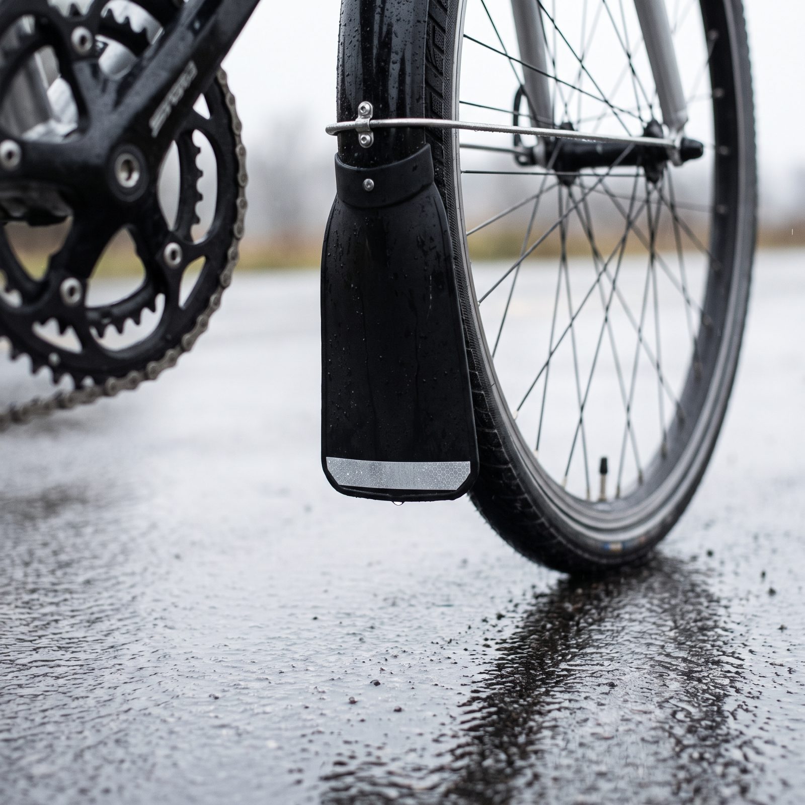 Front Mudflap Extenders That Keep Grit Off Your Shoes and Out of Your Drivetrain