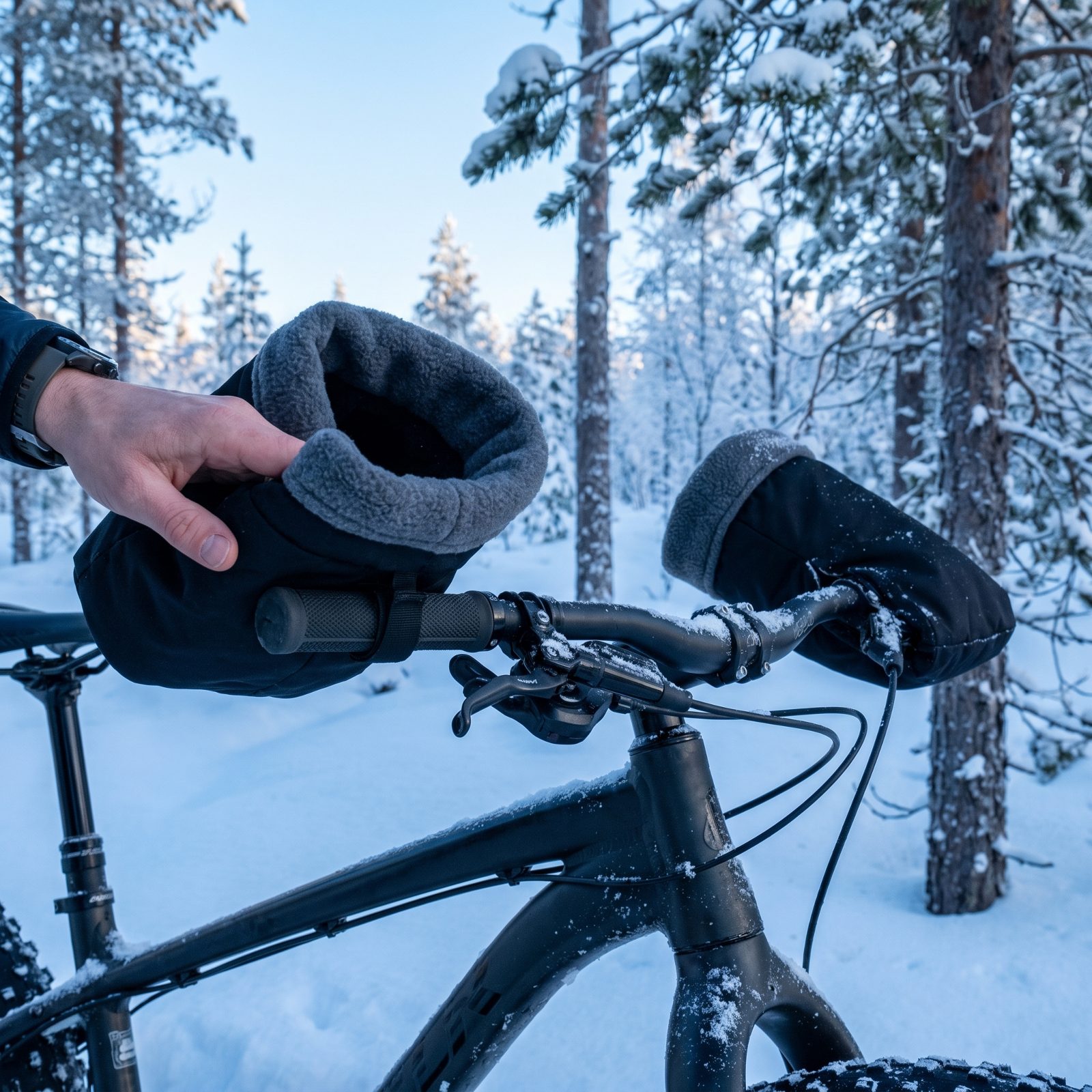 Handlebar Pogies That Warm Your Hands Without Turning You Into the Michelin Man
