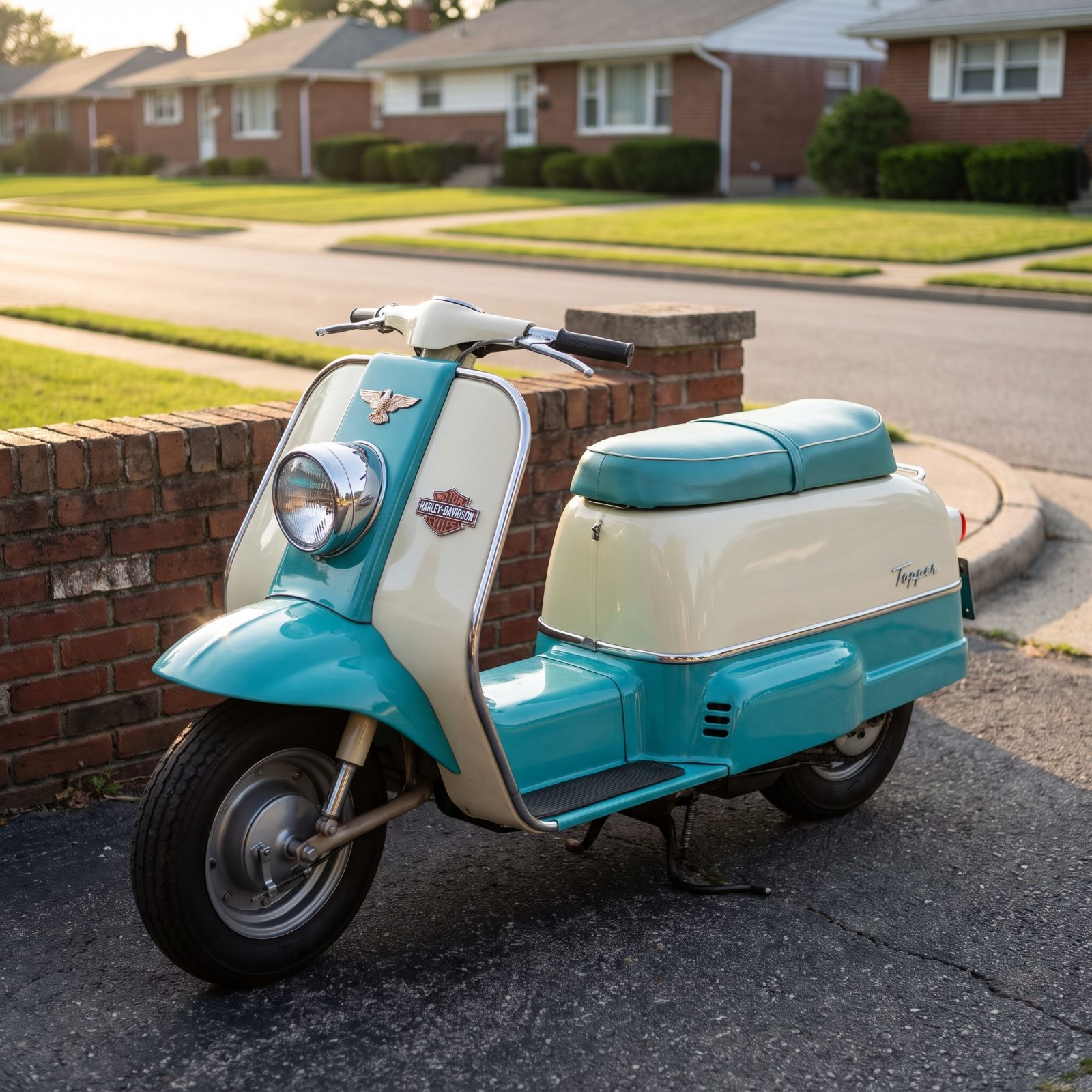 Harley-Davidson Topper: The Fiberglass-Bodied Scooter From Milwaukee