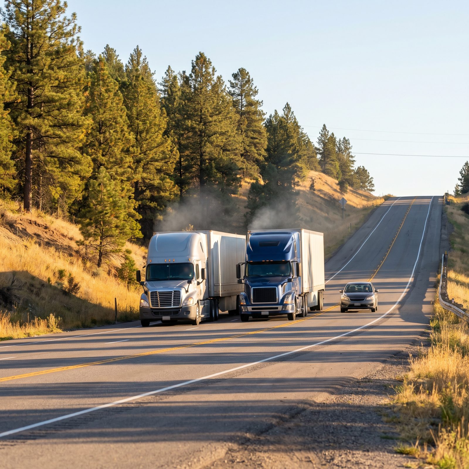 Hold a Steady Speed and Never Accelerate While a Governed Truck Passes