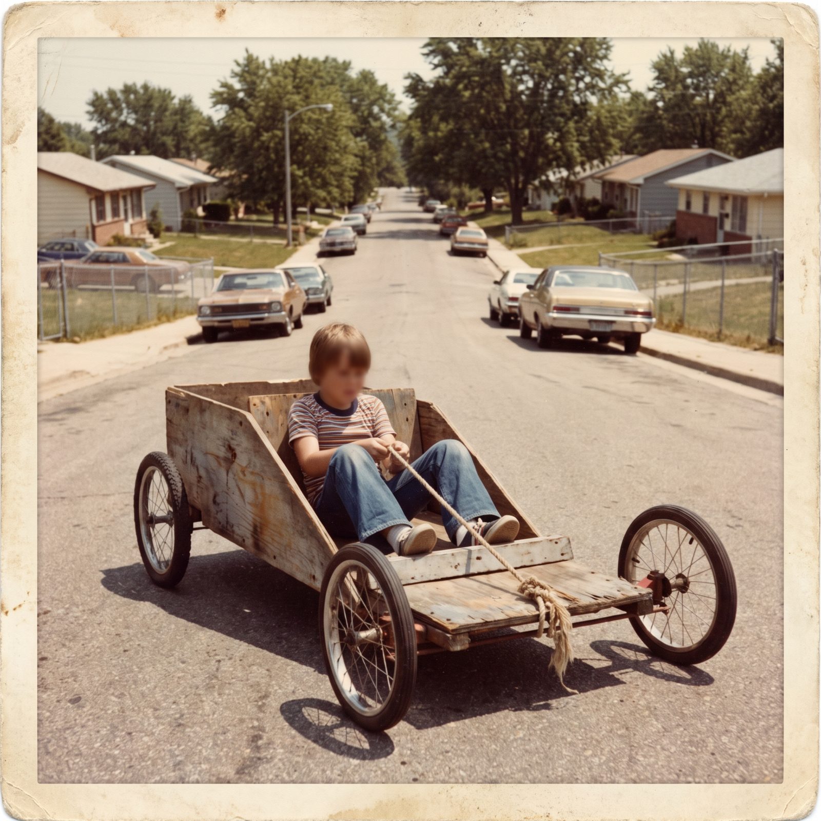 Homemade Soapbox Racers With Little or No Braking