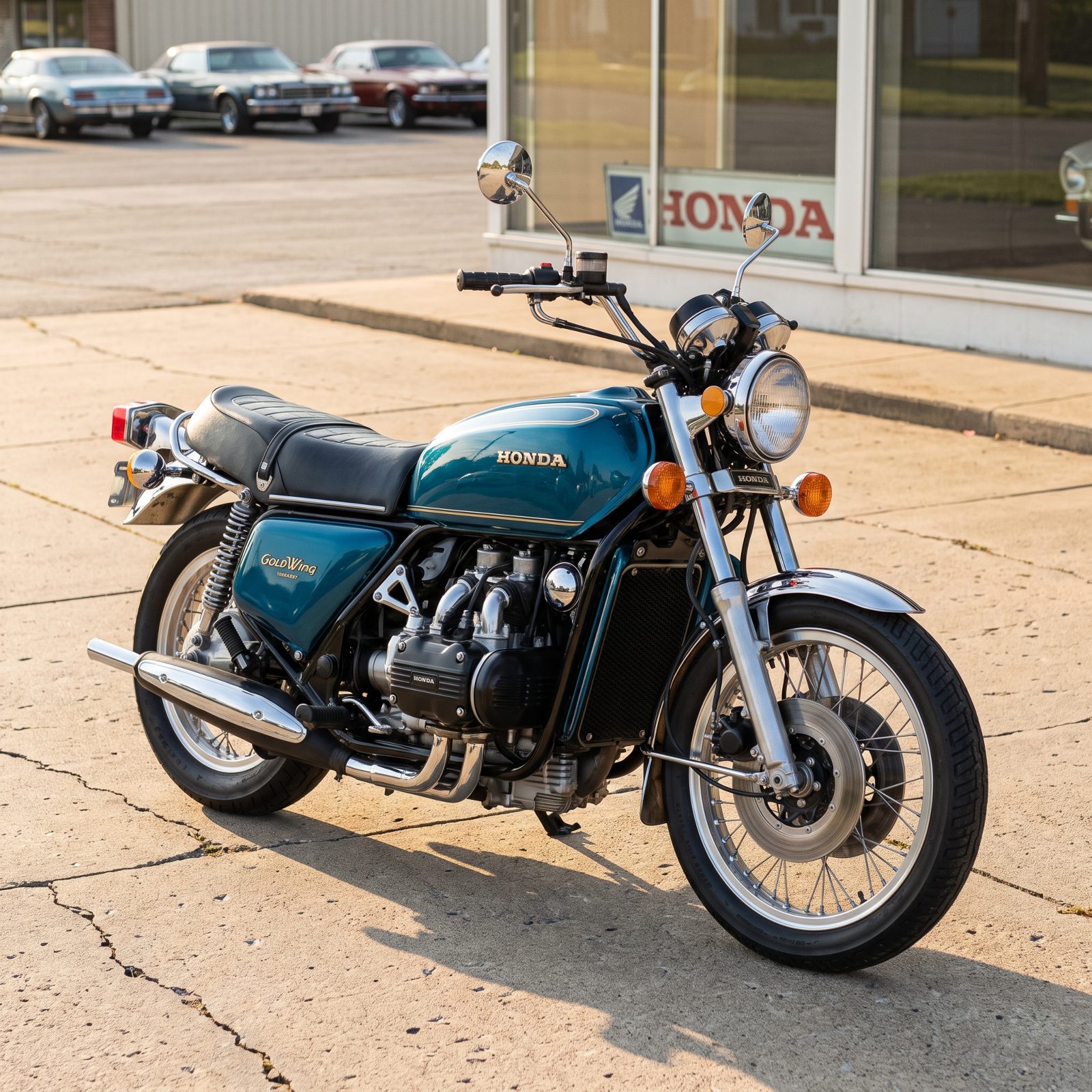 Honda Gold Wing GL1000: The Naked Original Before the Barges