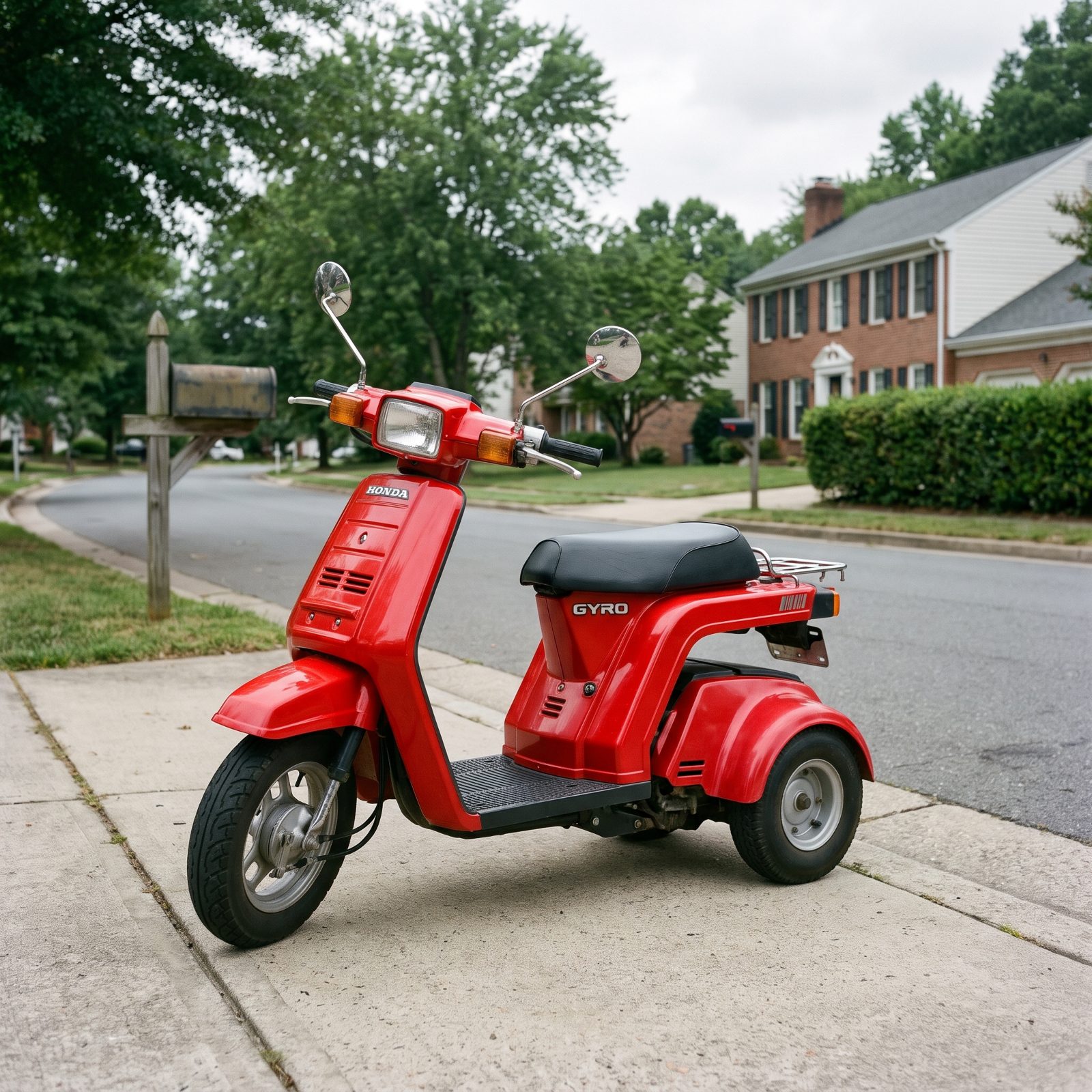 Honda Gyro, The Three-Wheeled Scooter That Leaned Through Turns