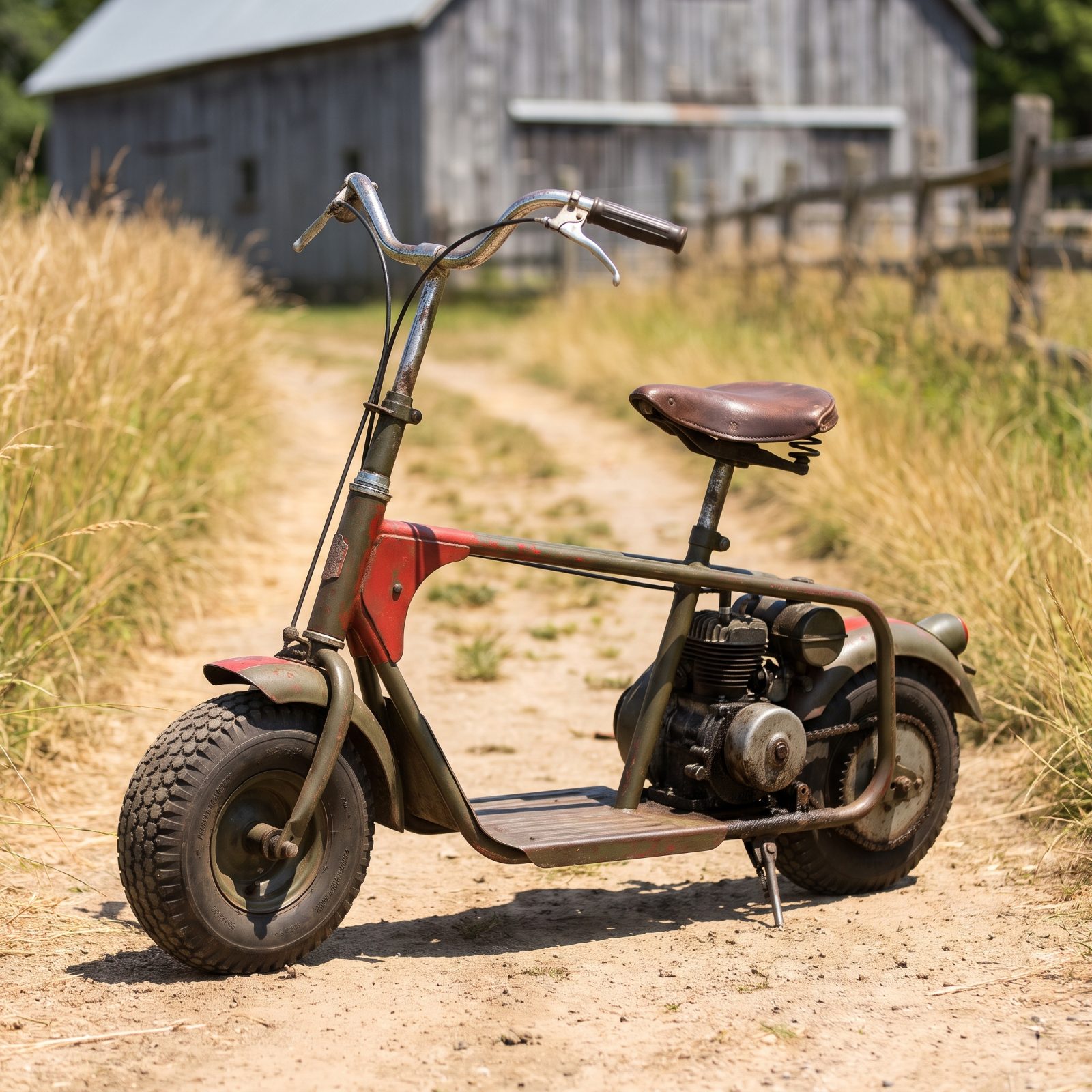 Indian Papoose: The Folding Scooter With Military Roots