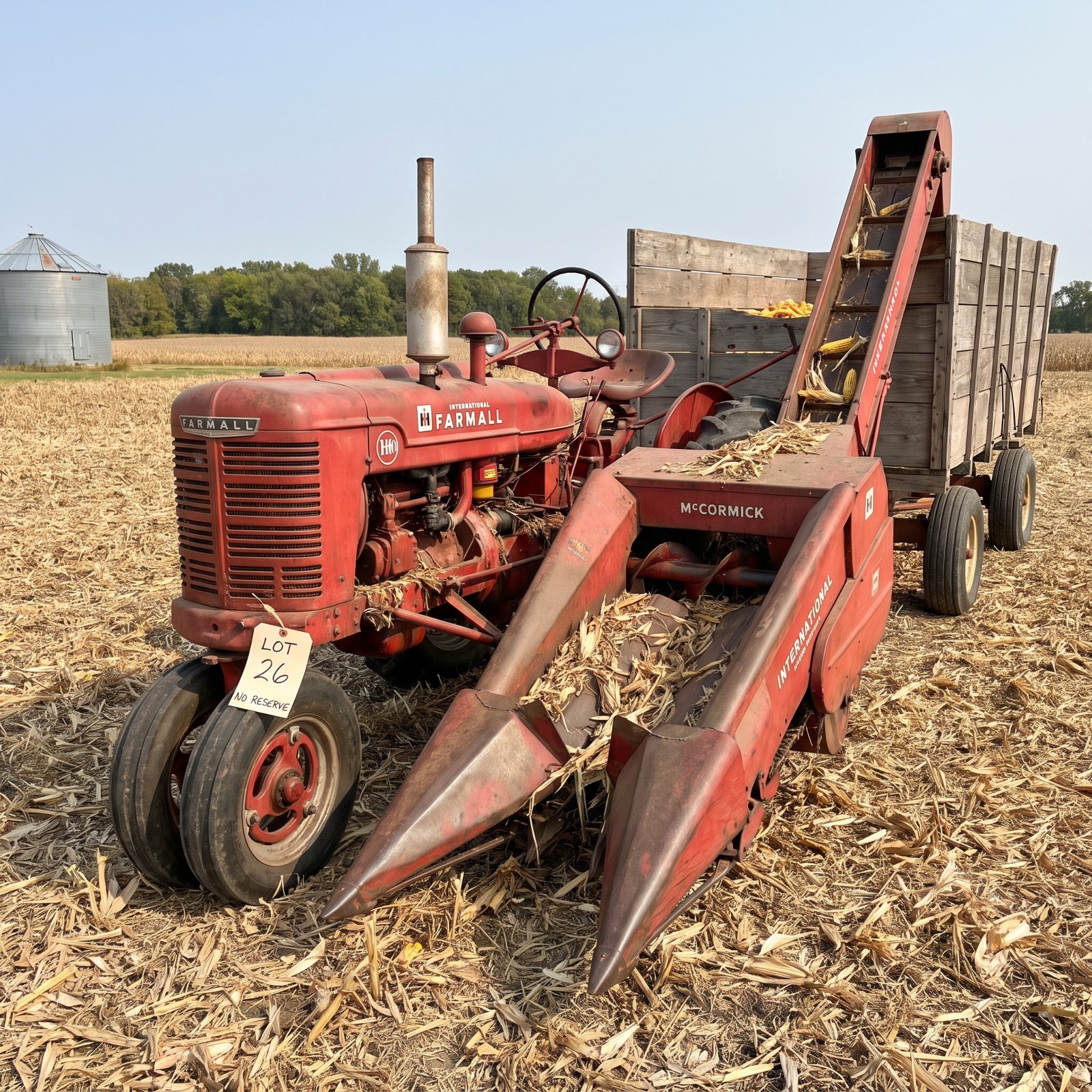 International Harvester 2-MH Corn Picker: The Mounted Rig That Completes a Farmall