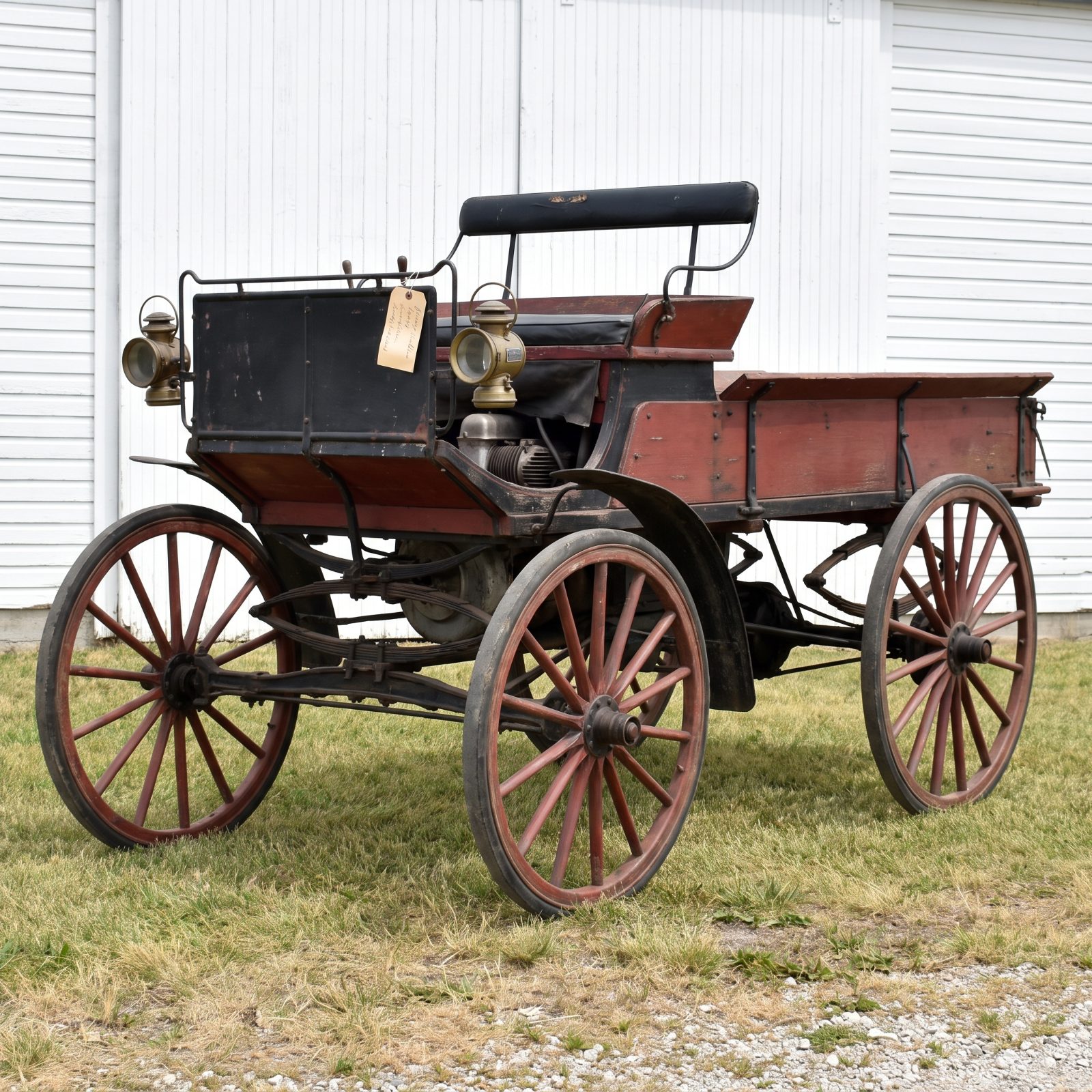 International Harvester A-5 Auto Wagon, The High-Wheeler That Fired the Horses
