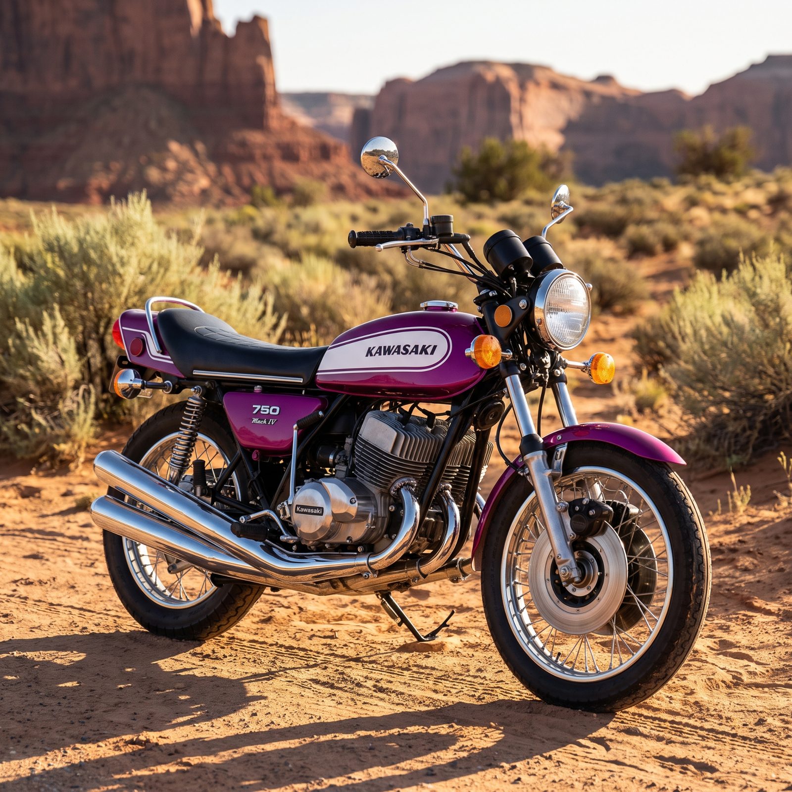 Kawasaki H2 Mach IV: The Widowmaker Triple