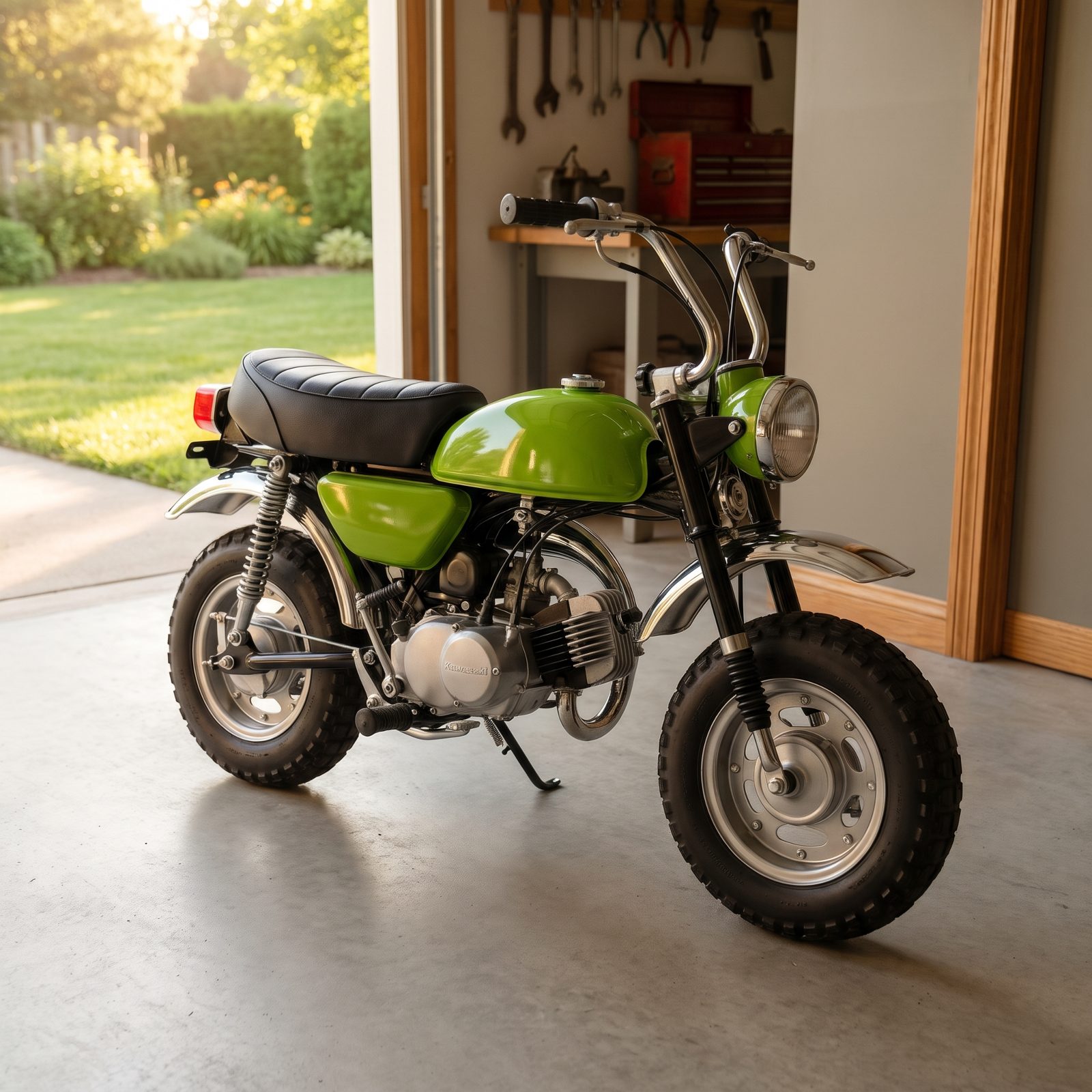 Kawasaki KV75, The Chunky-Tired Follow-Up to the MT1