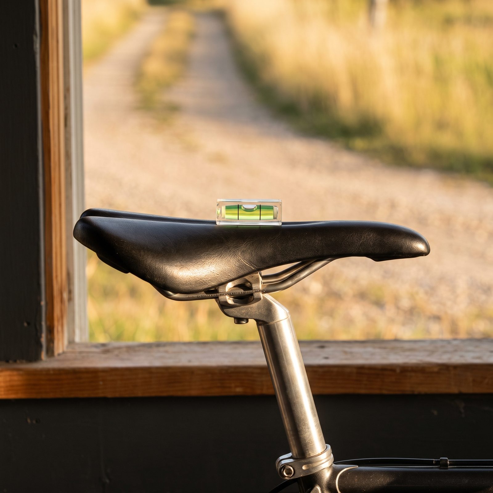 Level the Saddle Enough to Stop the Forward Slide