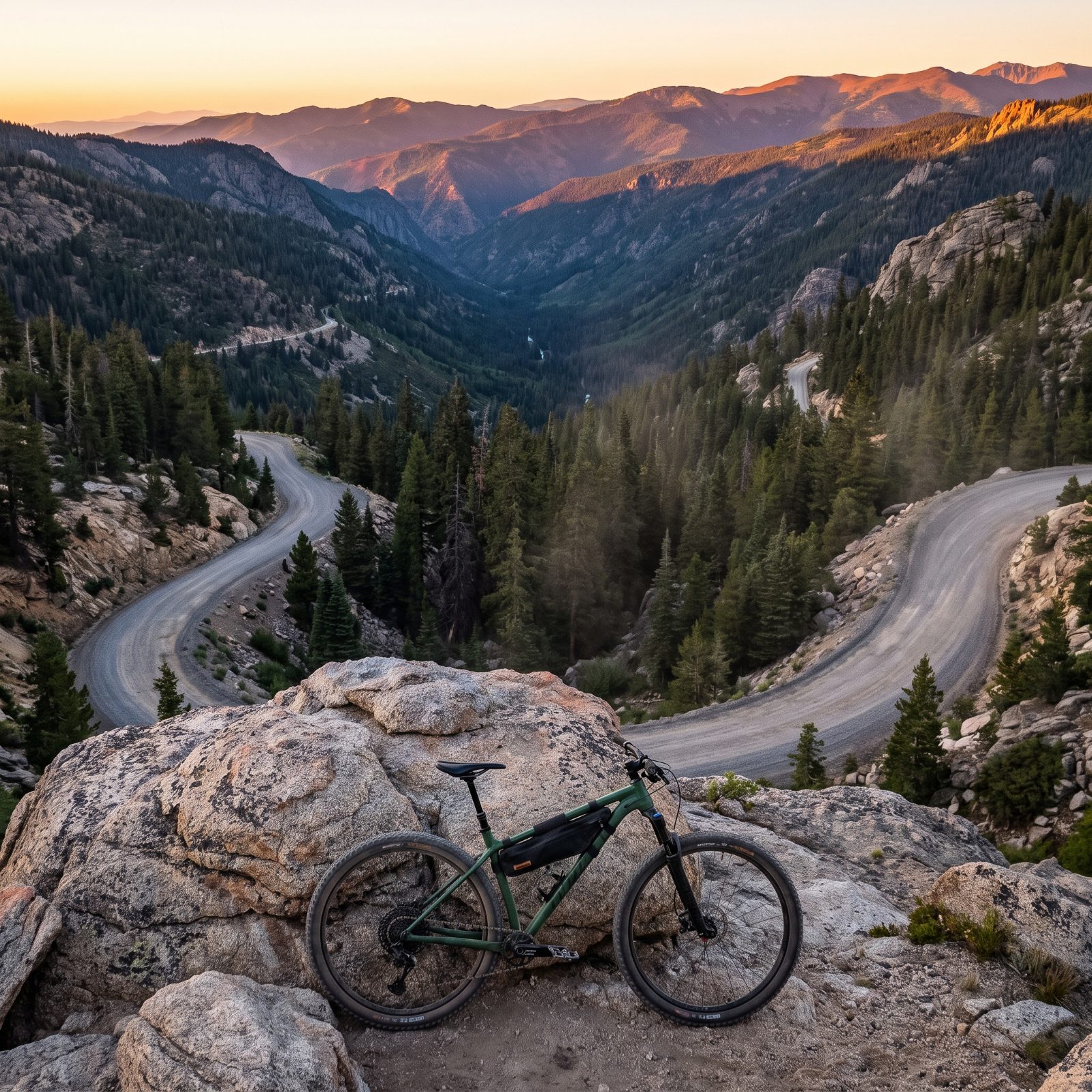 Look Back From the Top of Every Major Climb