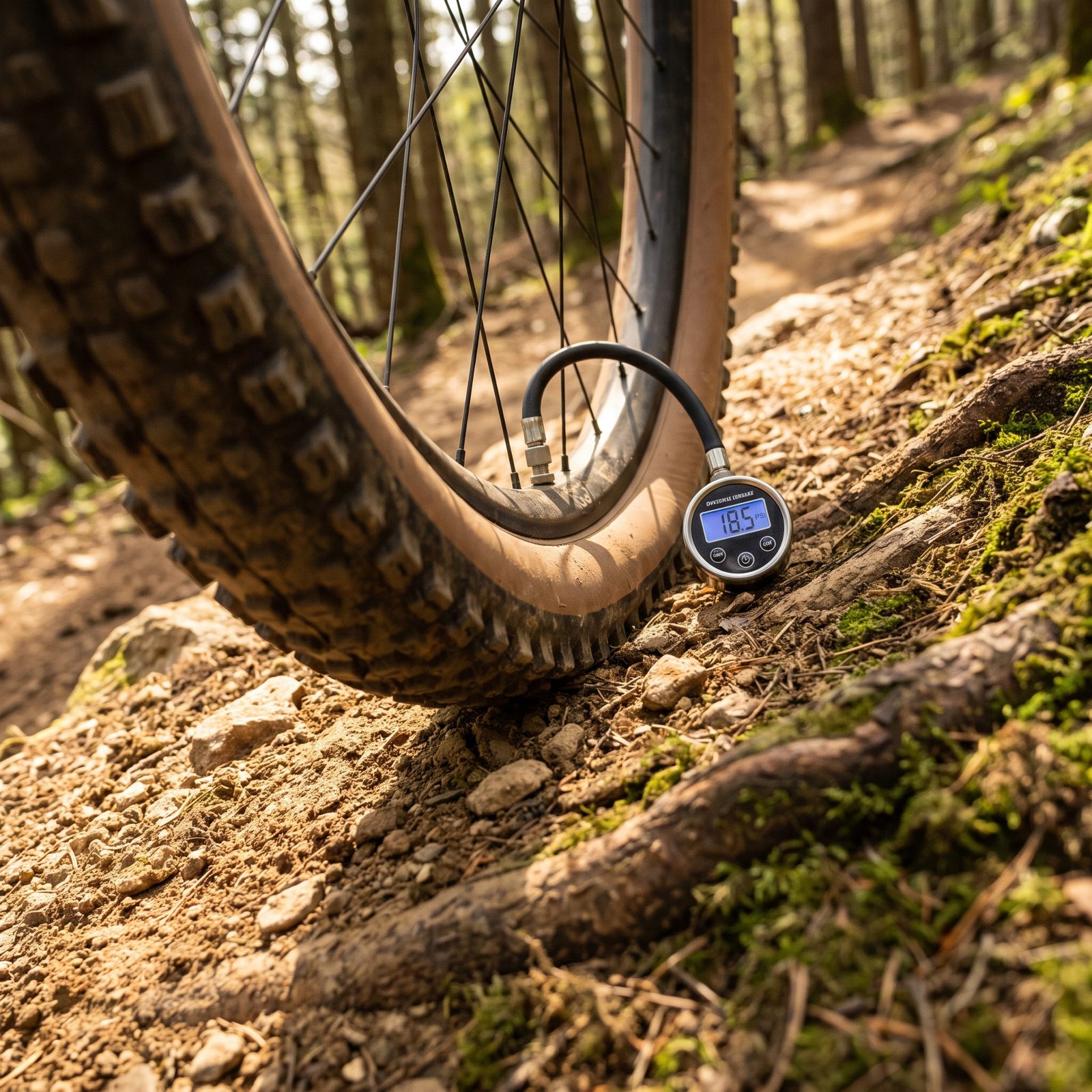 Lower Tire Pressure for More Climbing Traction