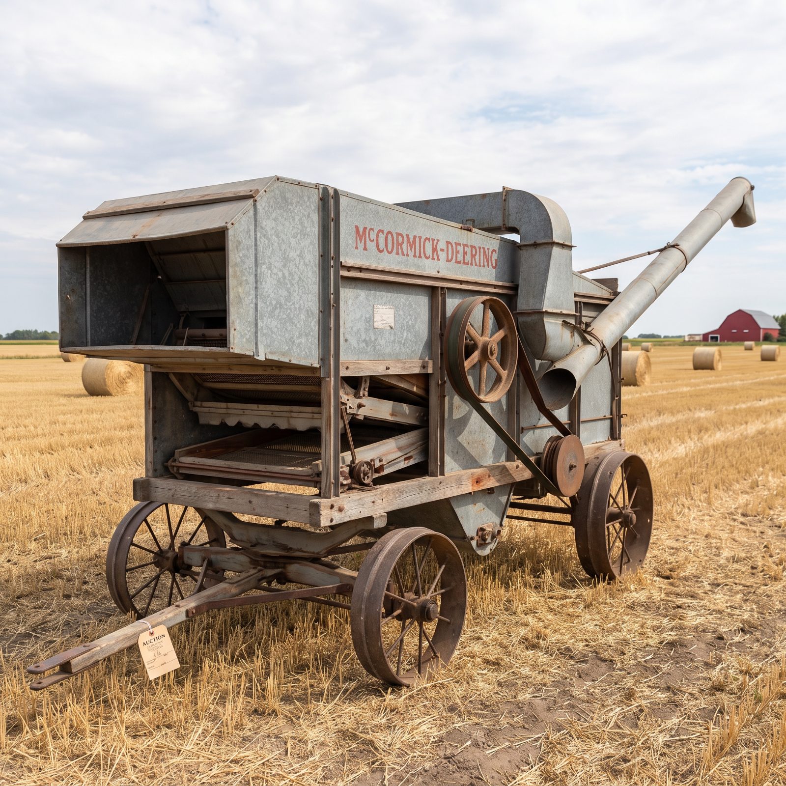 McCormick-Deering Threshing Machine: The Belt-Driven Harvester Clubs Fight to Demonstrate