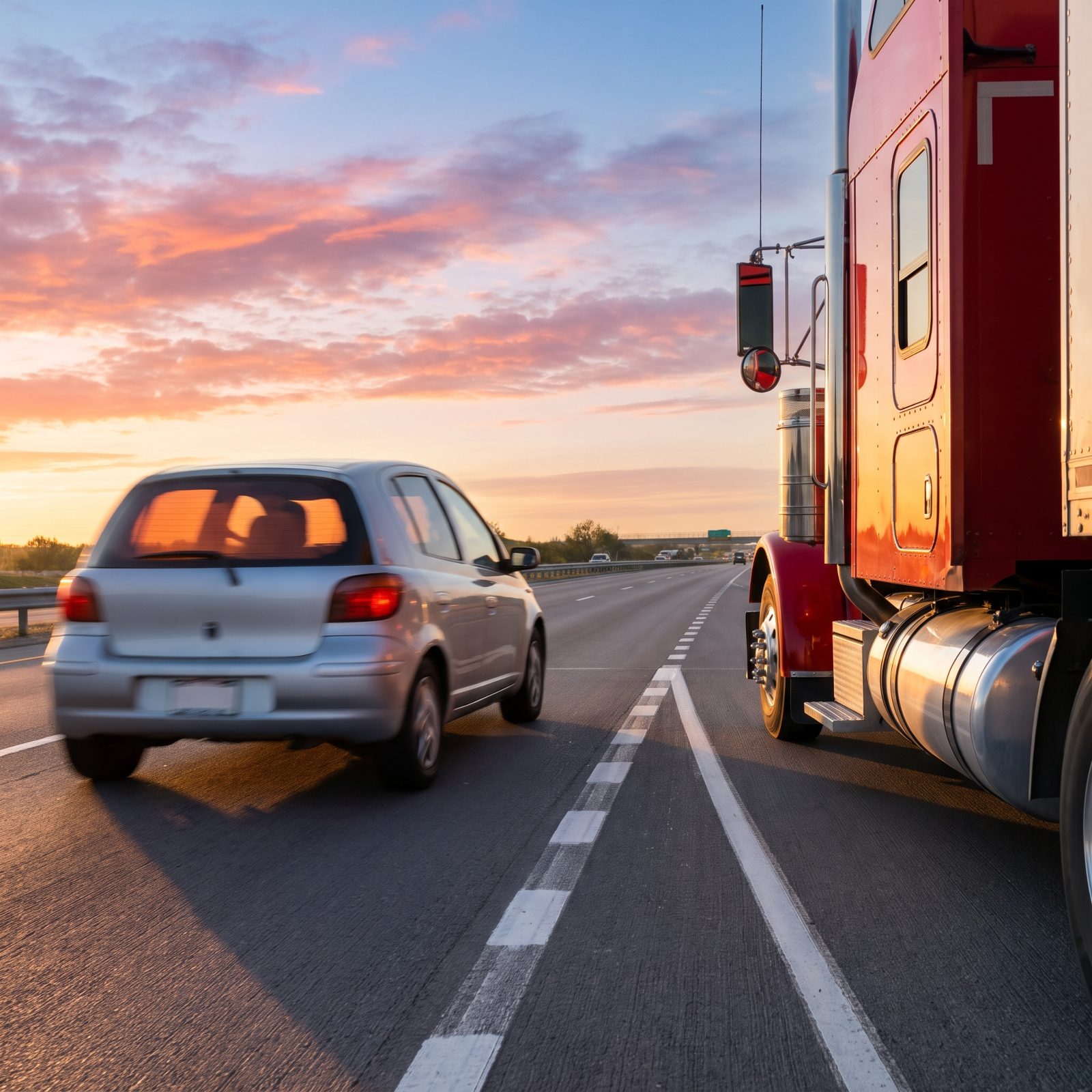 Merge at Highway Speed Instead of Expecting a Truck to Stop