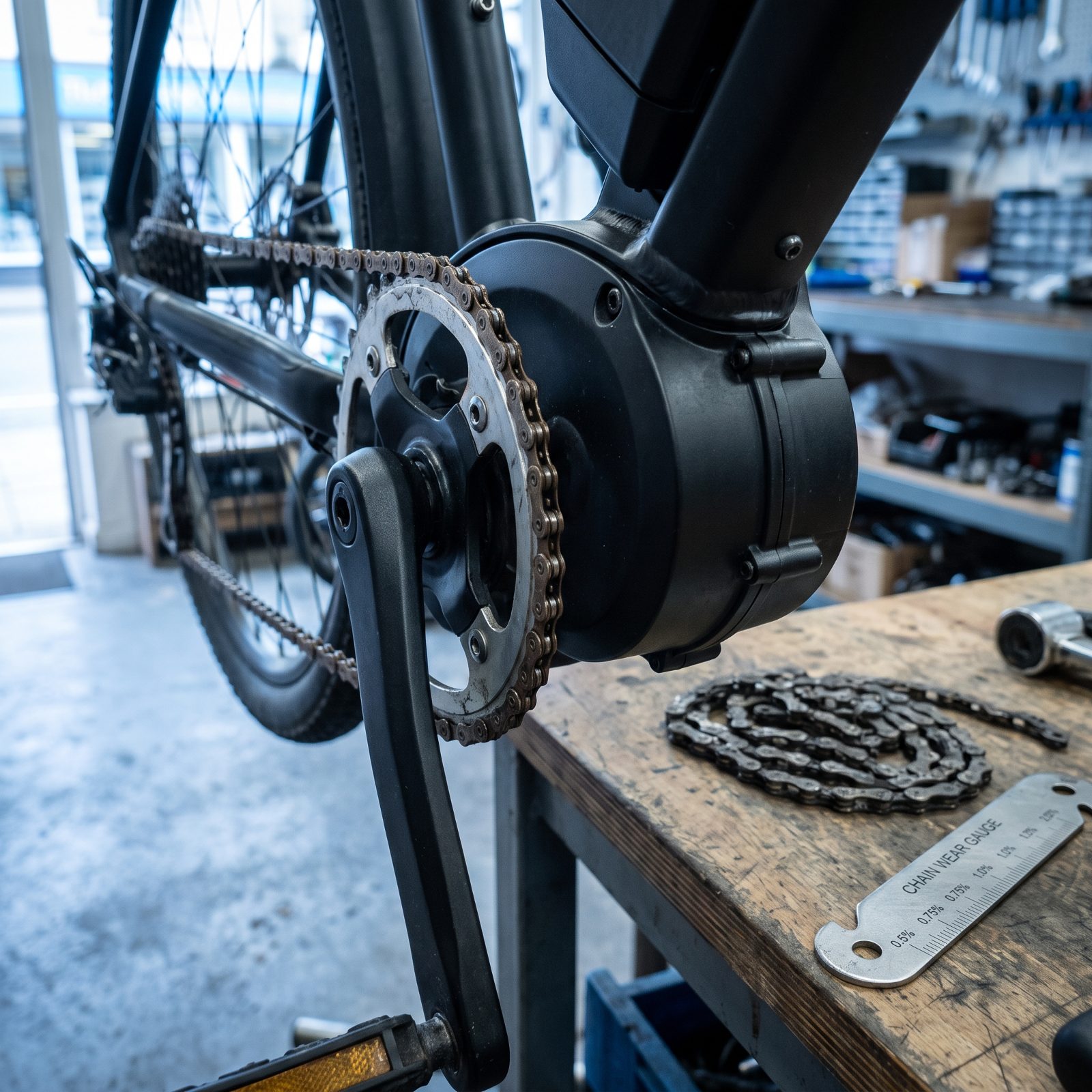Mid-Drive Motors Accelerate Drivetrain Wear, Especially When Shifting Under Full Load
